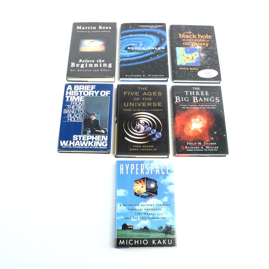 "A Brief History in Time" by Stephen Hawking and Other Space Reference Books