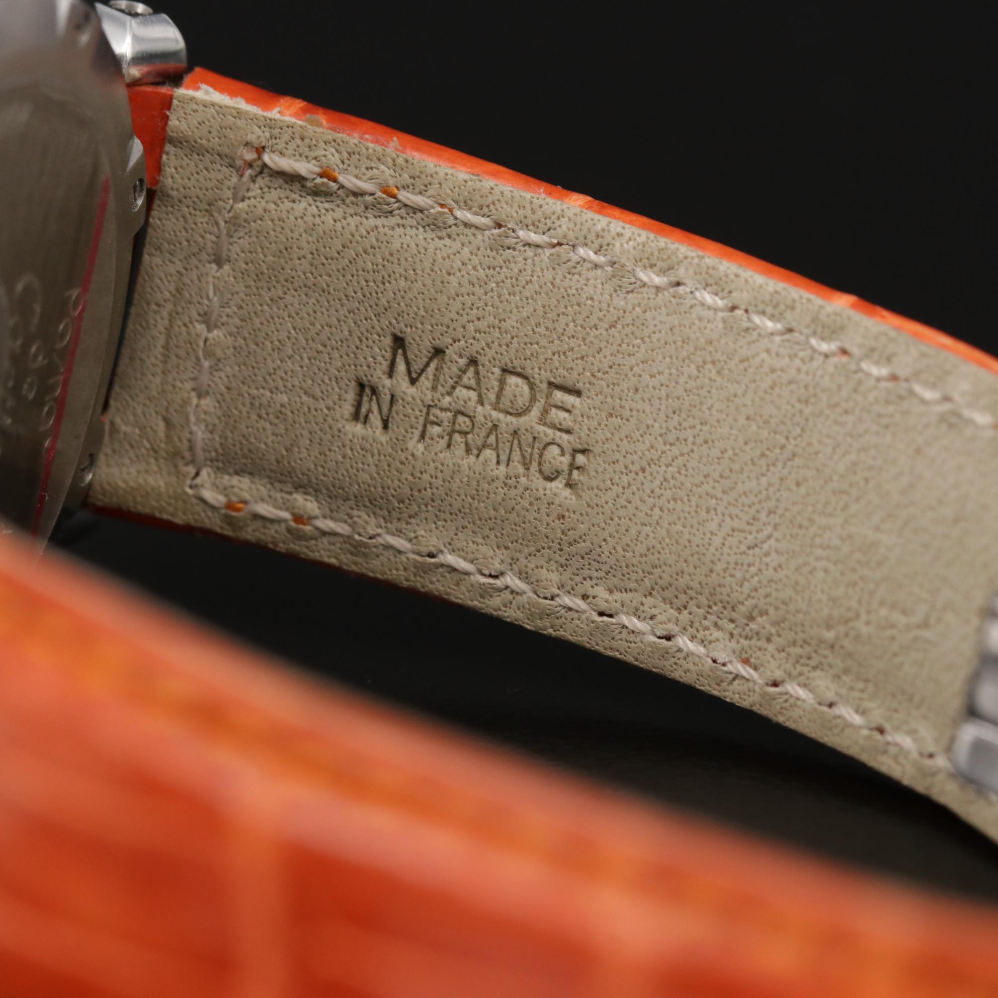 Cartier Pashe GMT Stainless Steel Automatic Watch with Date