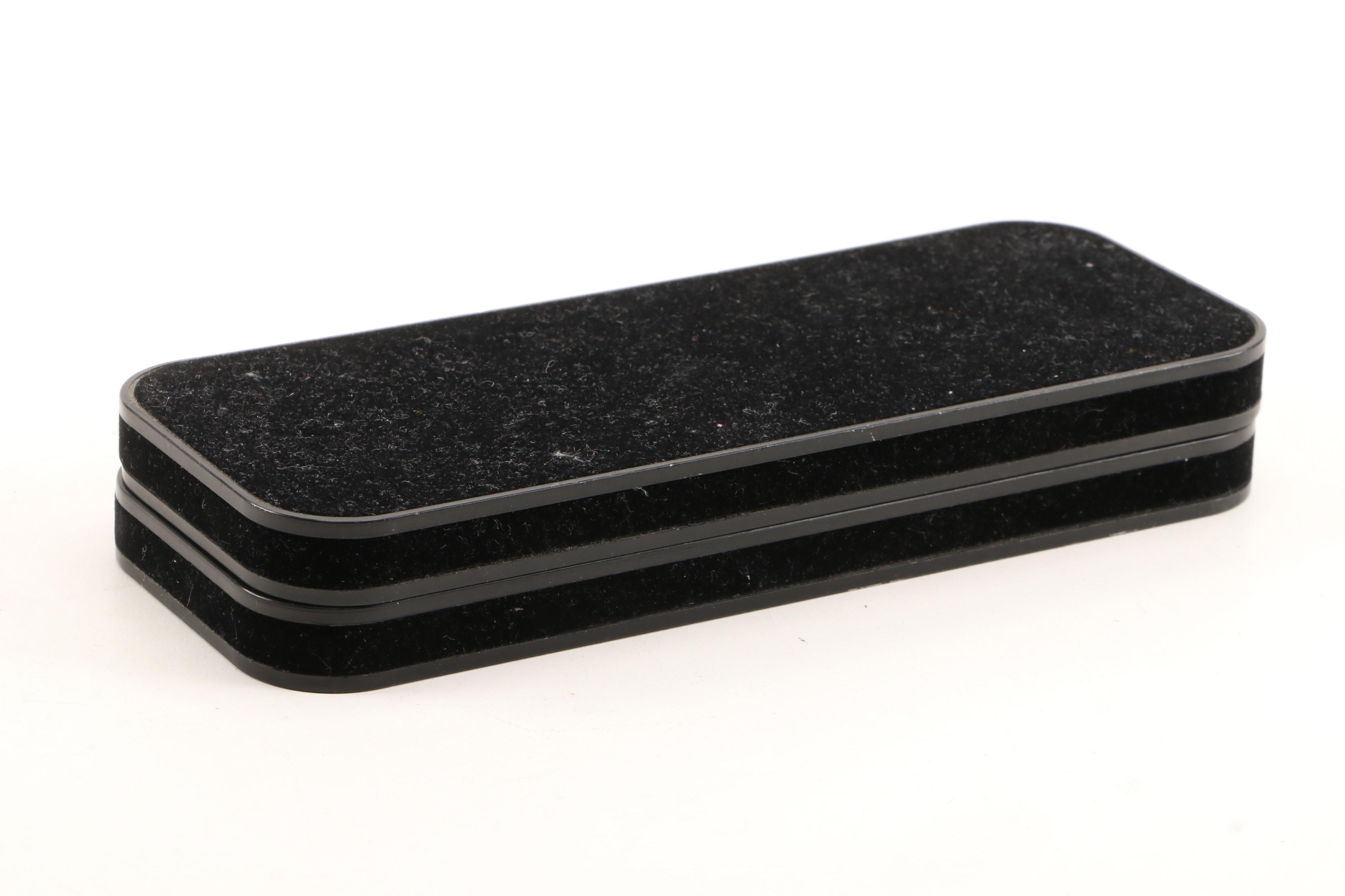 Sheaffer Targa Black Lacquer Fountain Pen with 14K Gold Nib