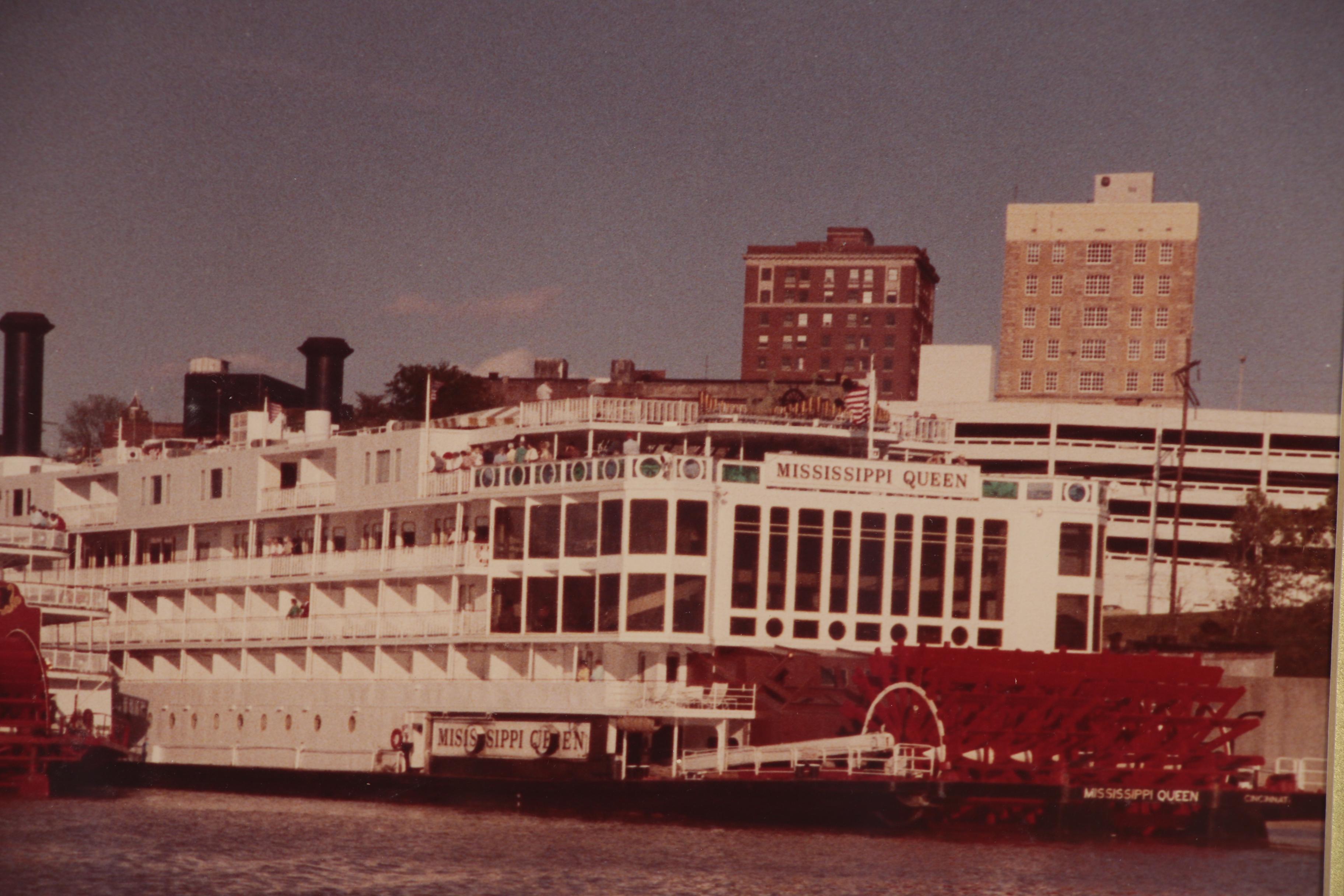 Delta Queen and Mississippi Queen Steamboats Chromogenic Color Photograph
