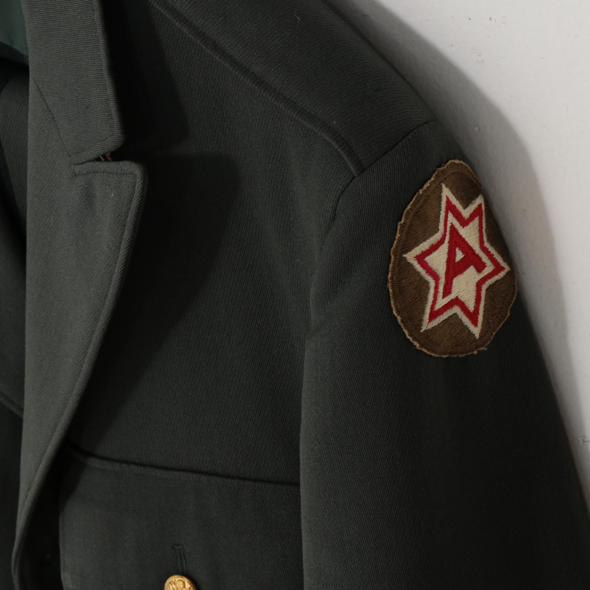 United States Army "Sixth Army" Uniform, Vintage