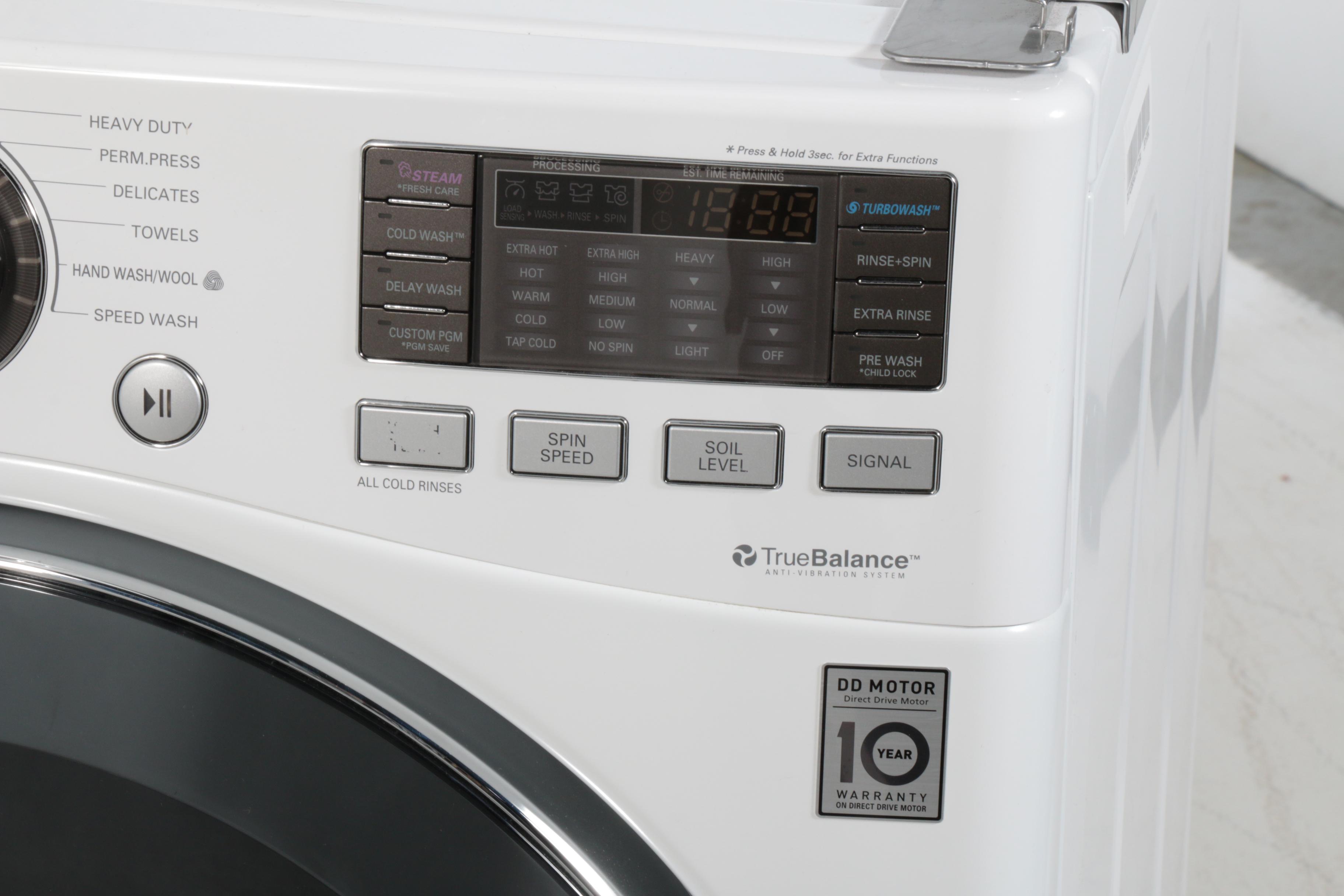 LG Front Load Washer WM3470HWA