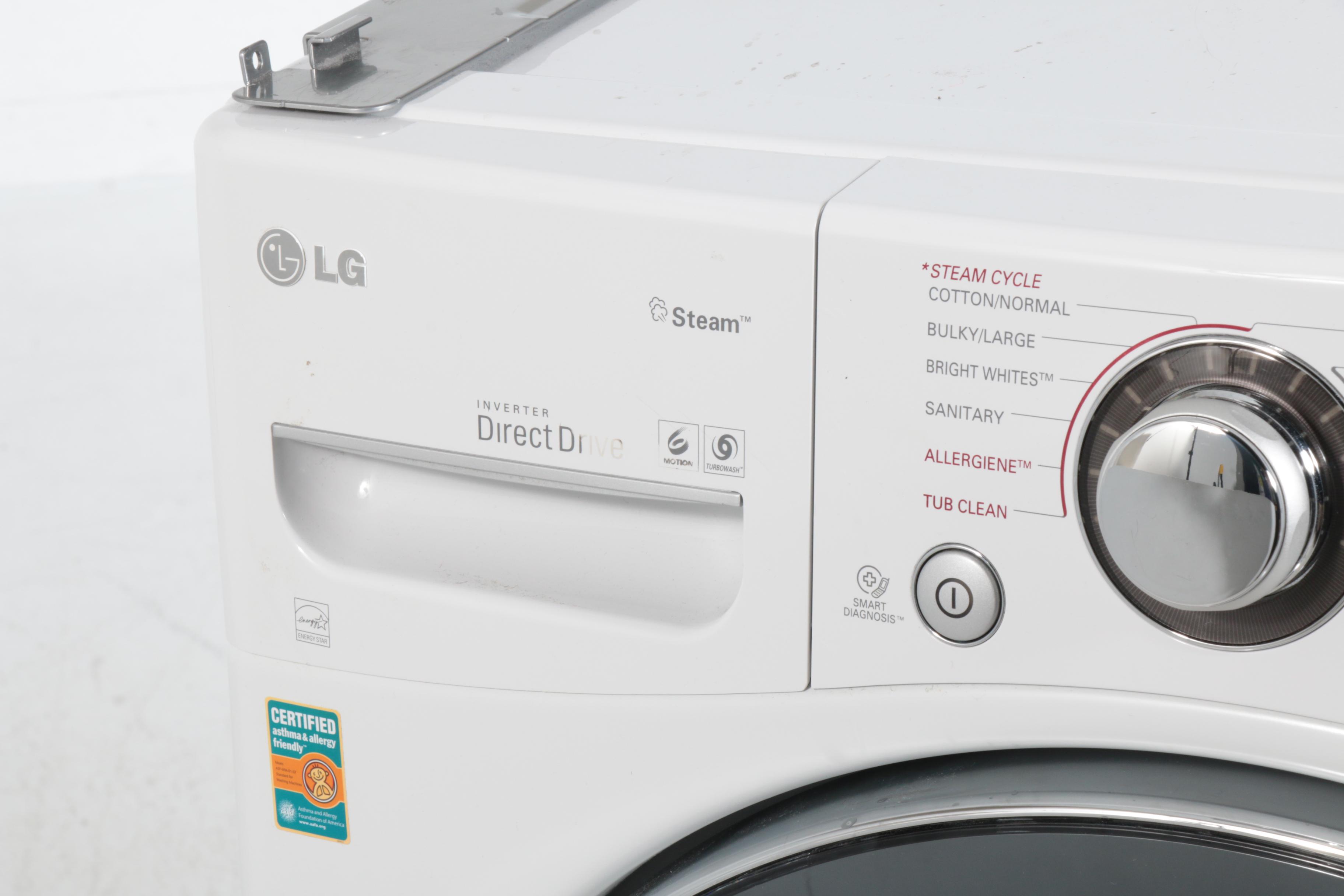 LG Front Load Washer WM3470HWA