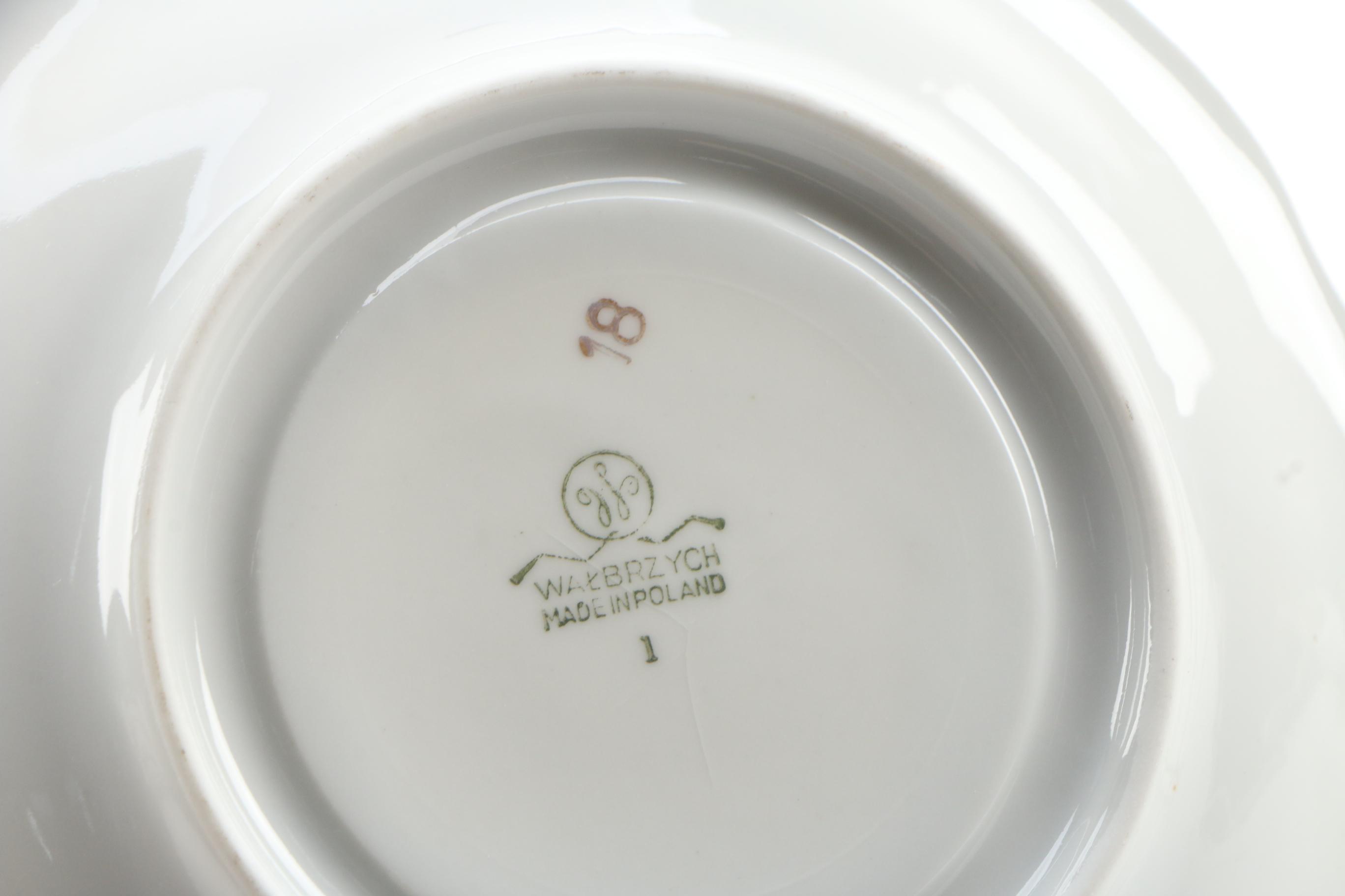 Walbrzych Polish Porcelain Dinnerware