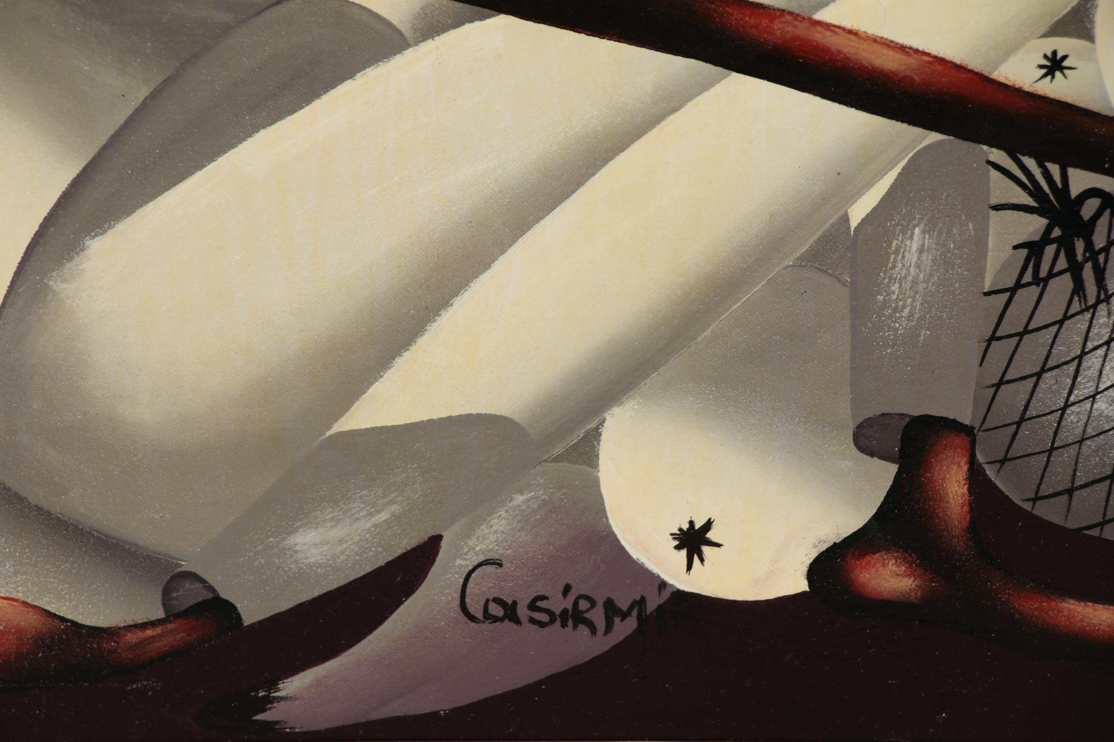 Laurent Casimir Figural Oil Painting