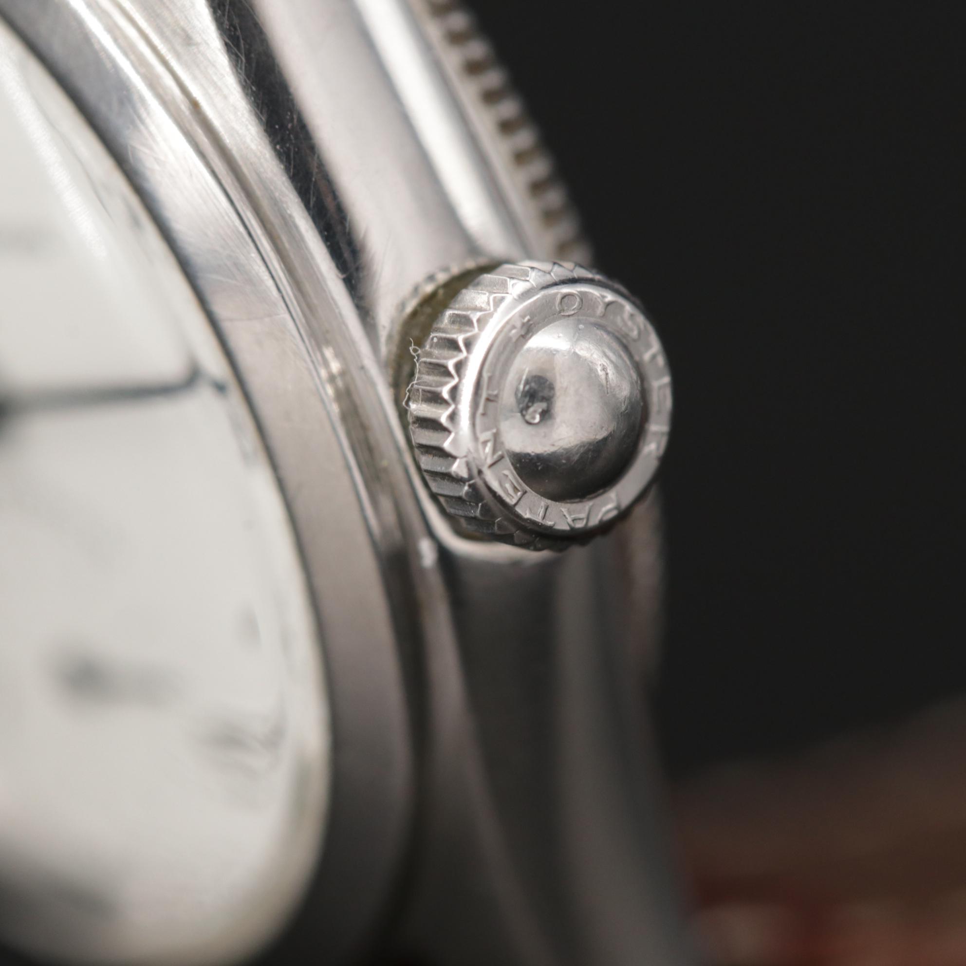 Rolex Oyster Speed King Precision Stainless Steel Watch, 1948