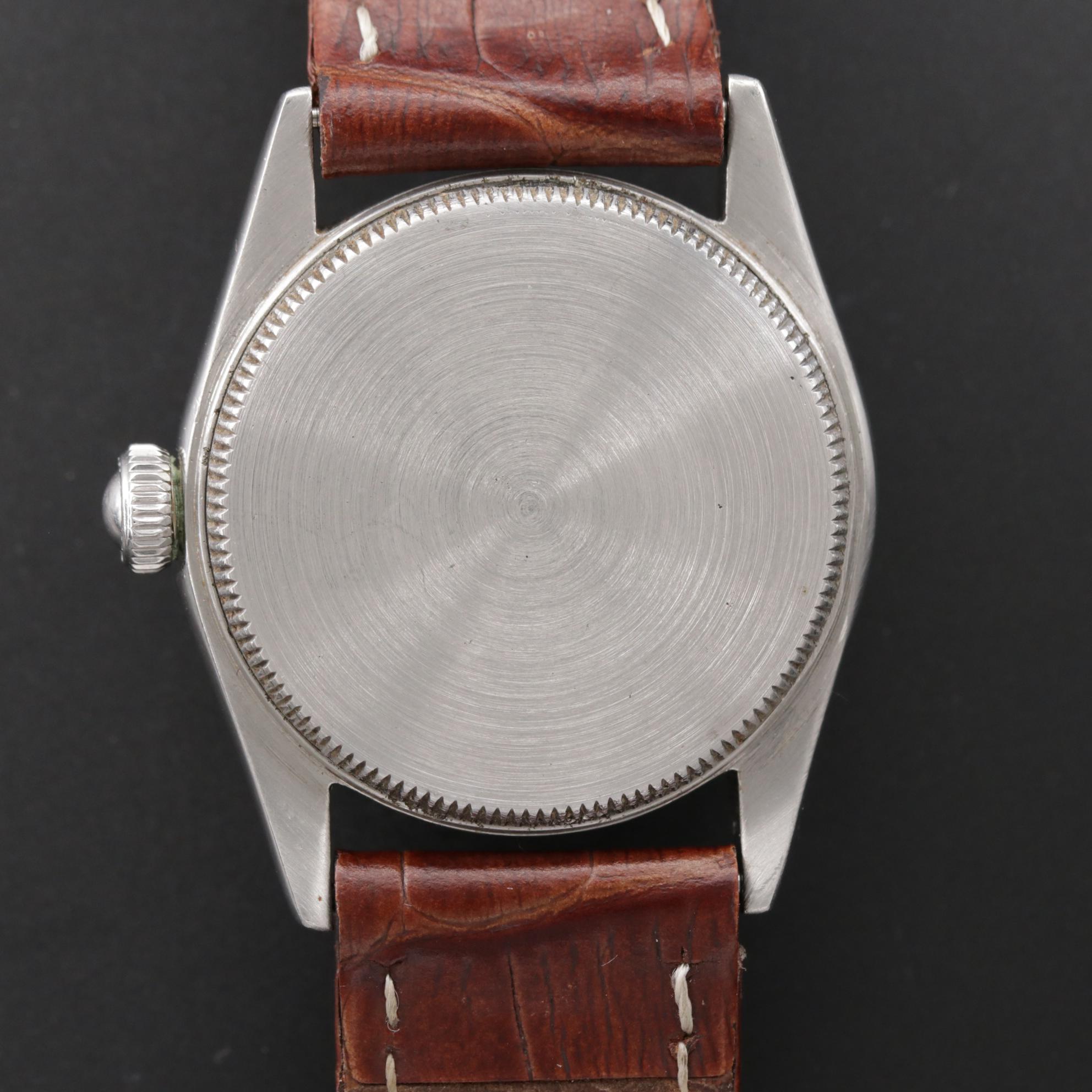 Rolex Oyster Speed King Precision Stainless Steel Watch, 1948