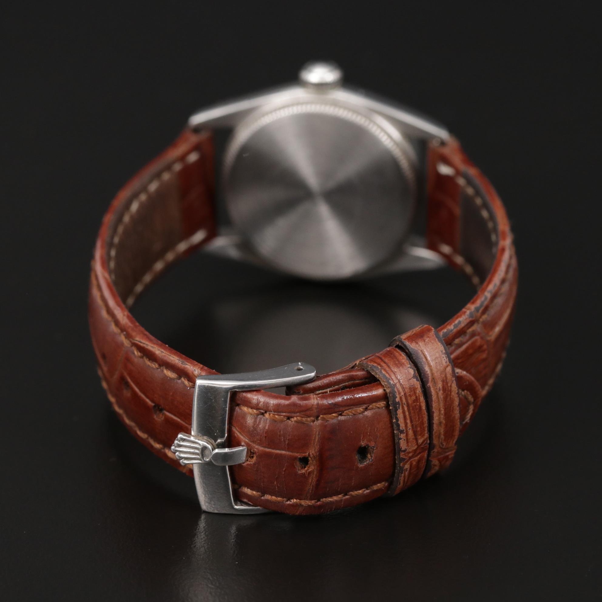 Rolex Oyster Speed King Precision Stainless Steel Watch, 1948