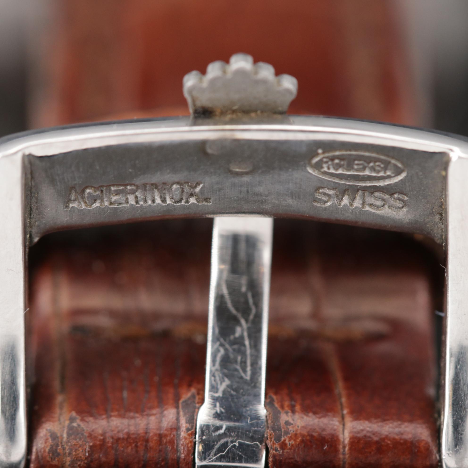 Rolex Oyster Speed King Precision Stainless Steel Watch, 1948
