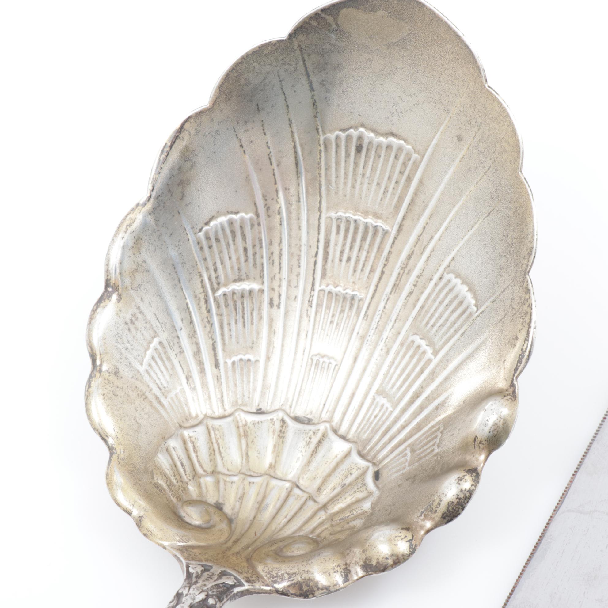 Gorham Sterling Silver "Versailles" Serving Spoon and Cake Server