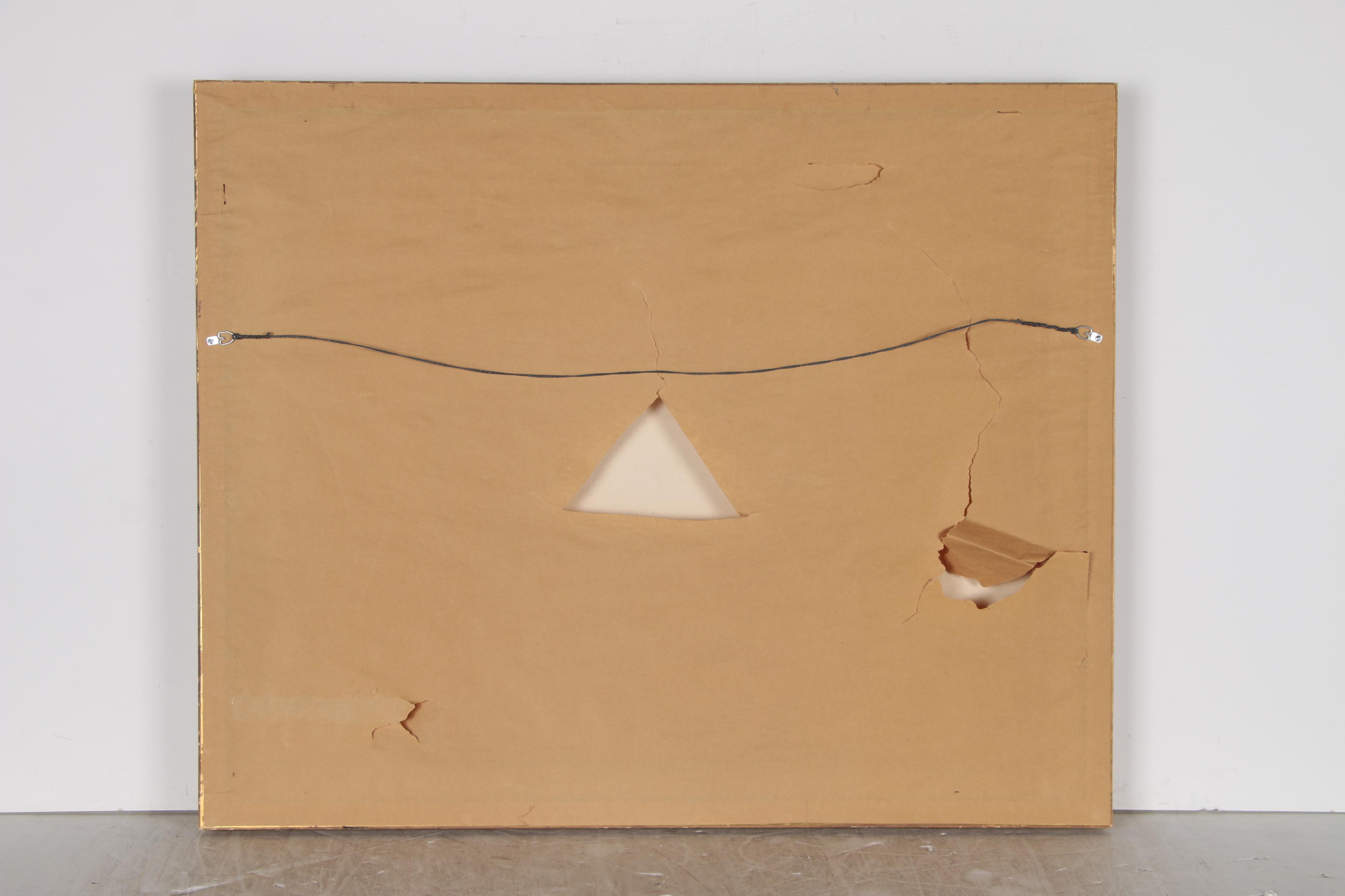 Harry J. Oshiver Orientalist Style Oil Painting after H.M. Herget