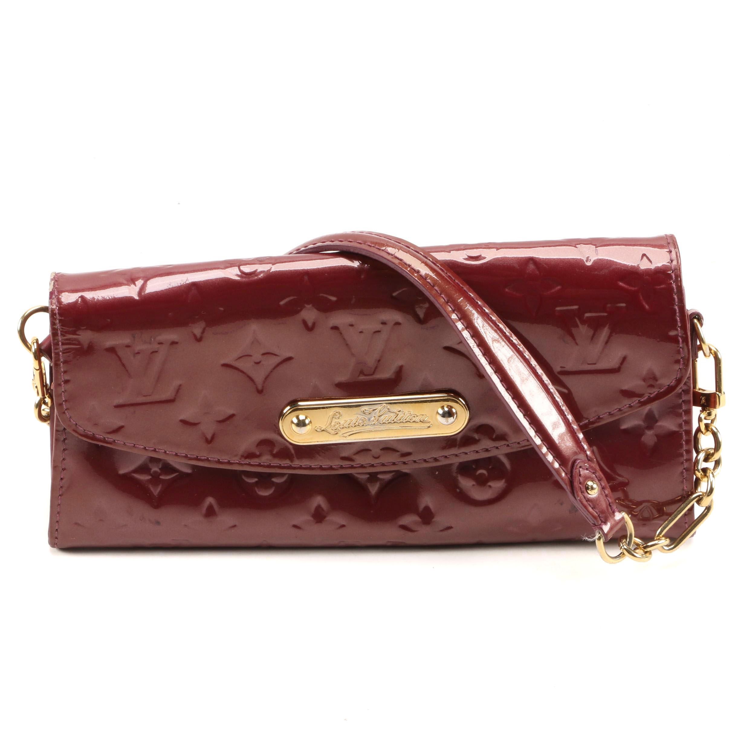 Louis Vuitton Sunset Boulevard Bag in Rouge Fauviste Monogram Vernis Leather