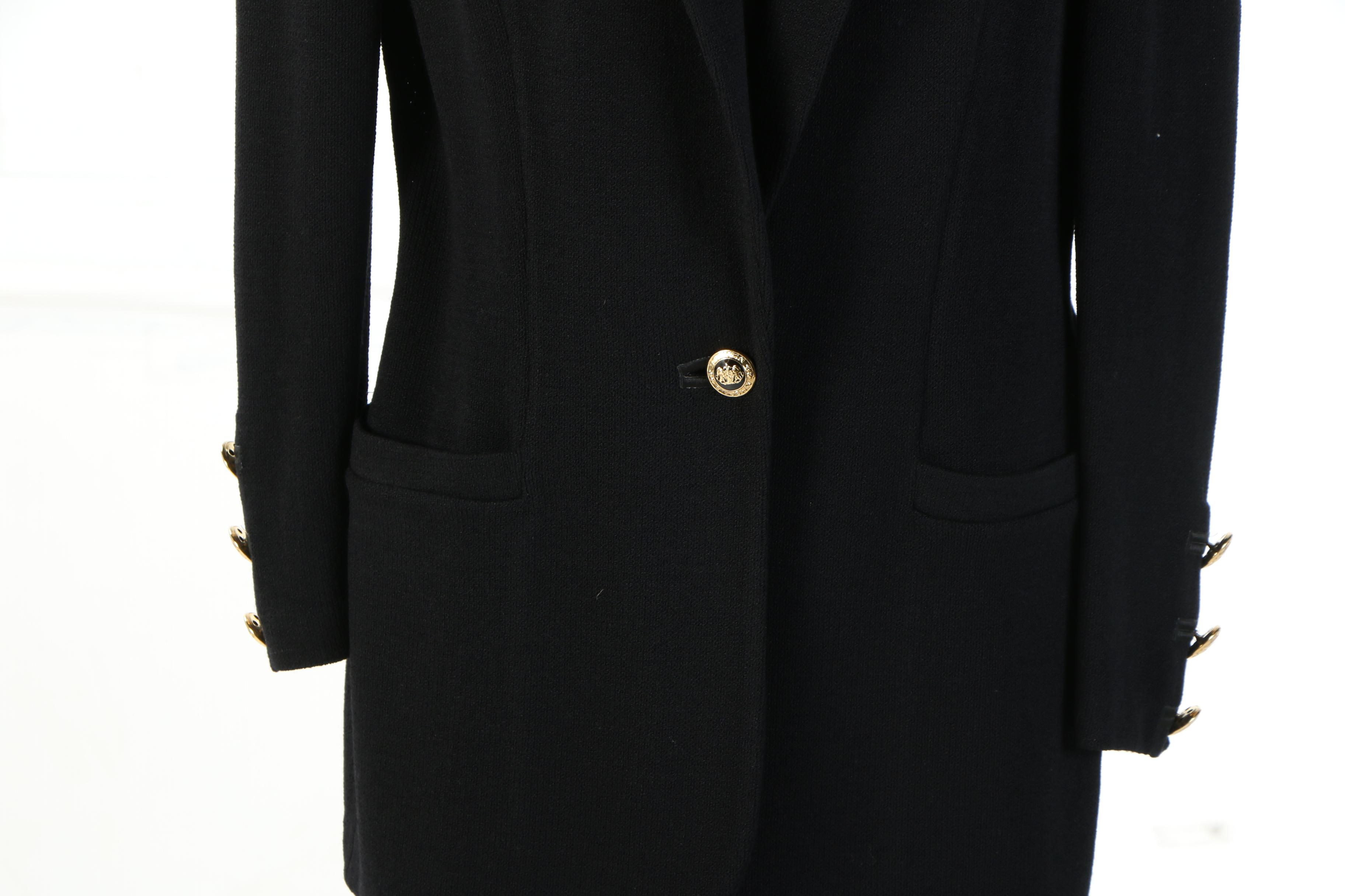 St. John Basics Knit Jacket and Nordstrom Collectors Cashmere Skirt