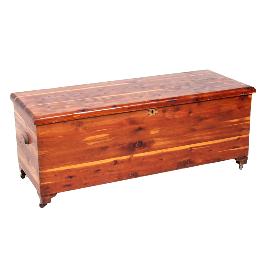 Acme Chests "The American Beauty Line" Red Cedar Blanket Chest, Mid-20th C.