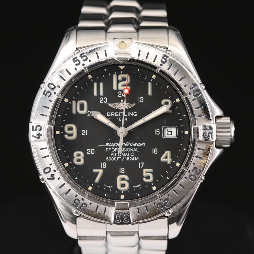 Breitling Superocean Professional Automatic Wristwatch