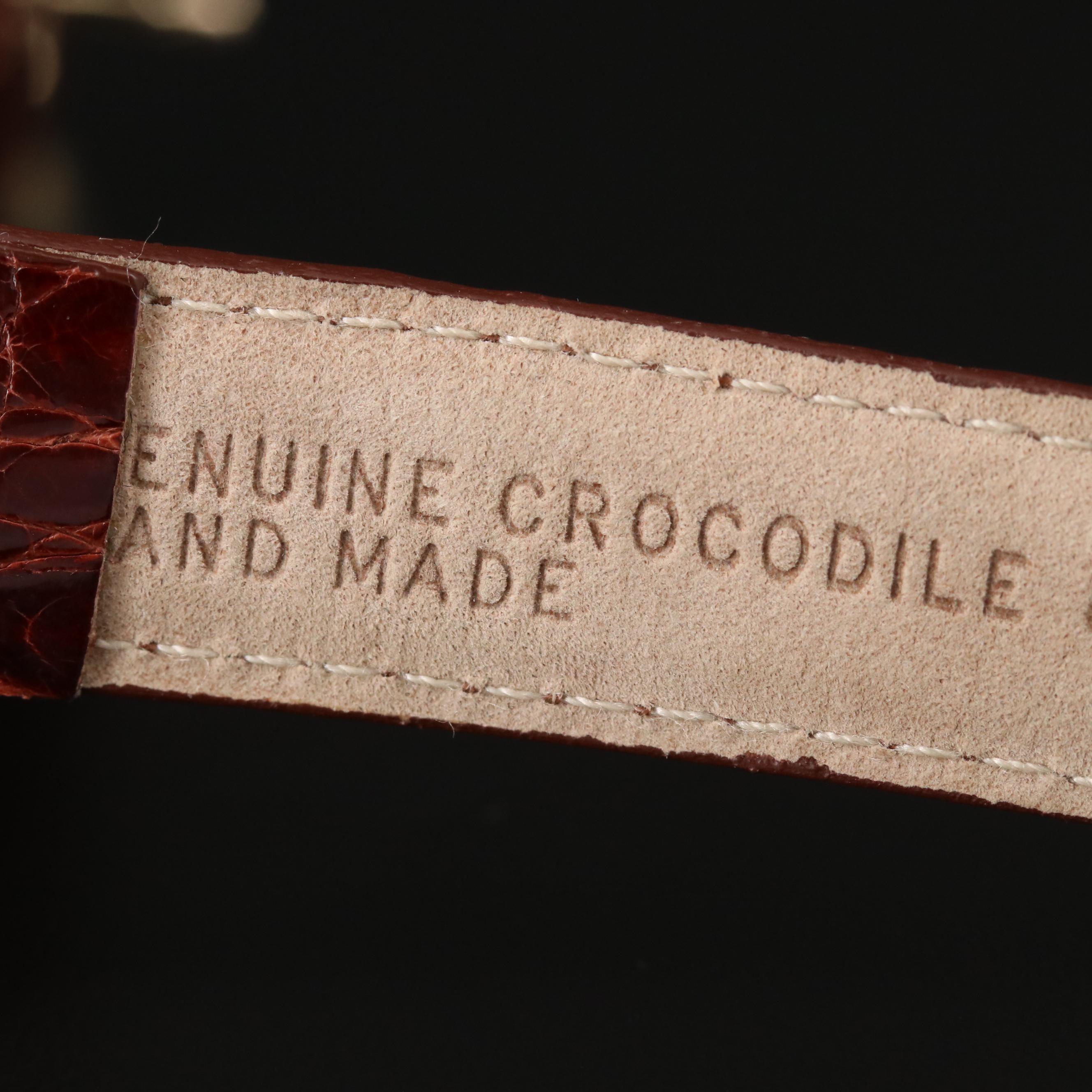 1925 Rolex Cushion Oyster 18K Gold Stem Wind Watch