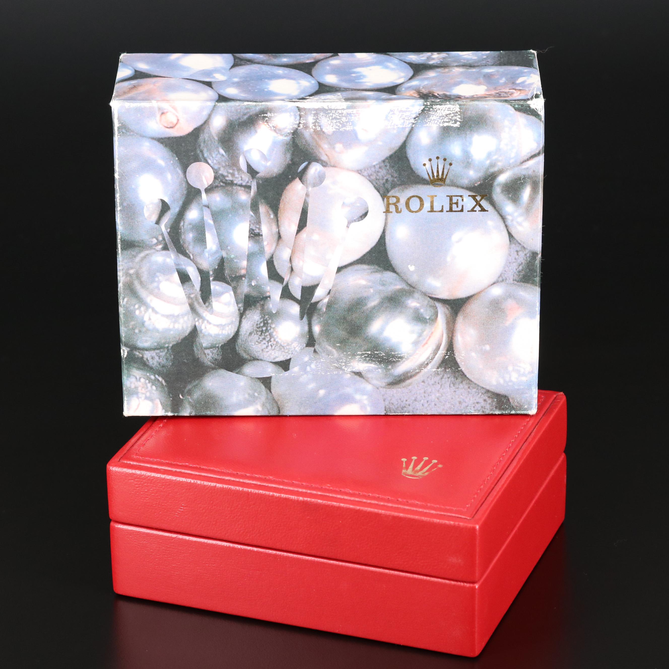 Rolex Datejust Stainless Steel and 14K Gold Diamond Dial Watch, 1967