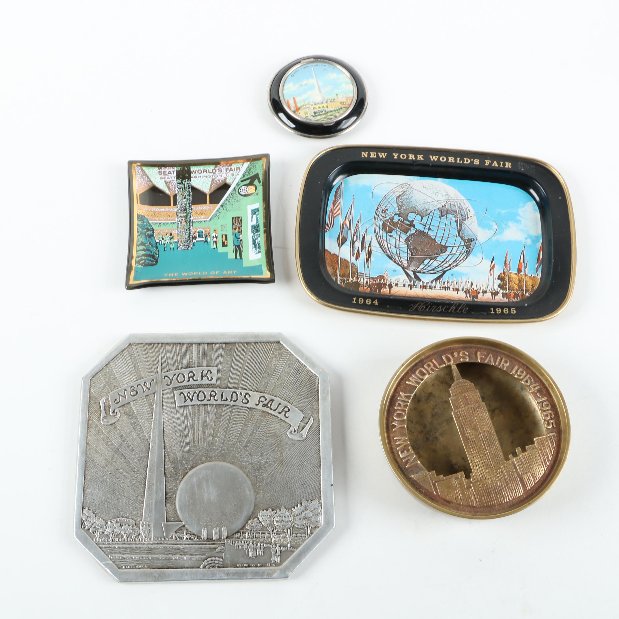 1964/1965 New York World's Fair Memorabilia and Other World's Fair Items