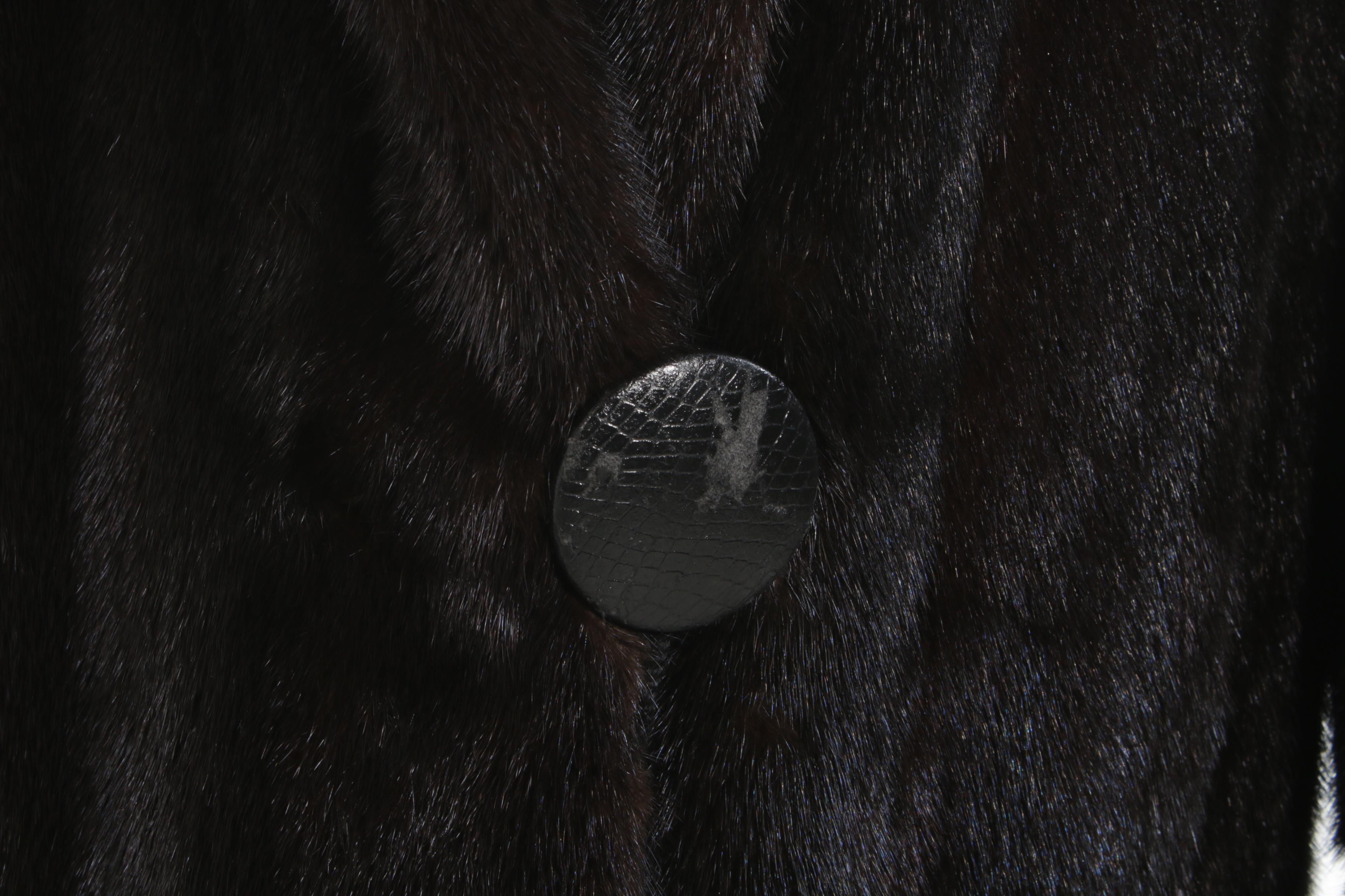 Dark Mahogany Mink Fur Stroller from Furs by Mistygrange