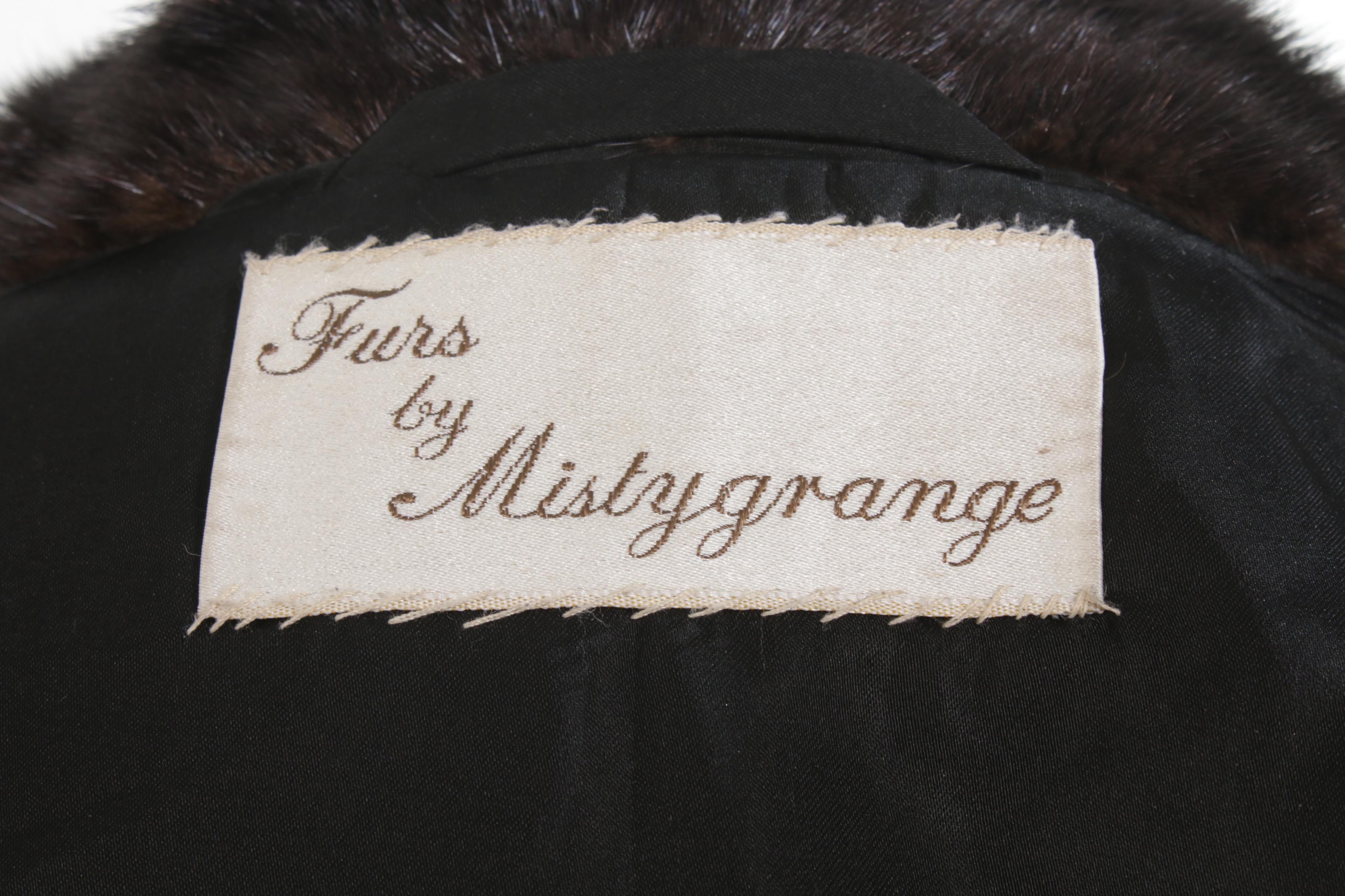 Dark Mahogany Mink Fur Stroller from Furs by Mistygrange