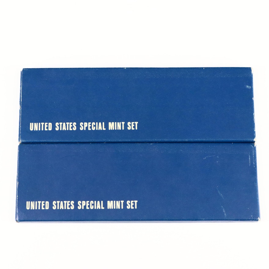 Two 1966 U.S. Mint Special Mint Sets