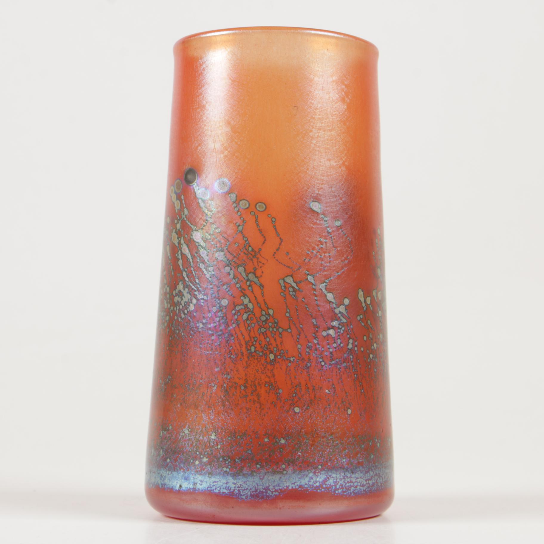 Robert Coleman Hand Blown Art Glass Vessels, Late 20th Century