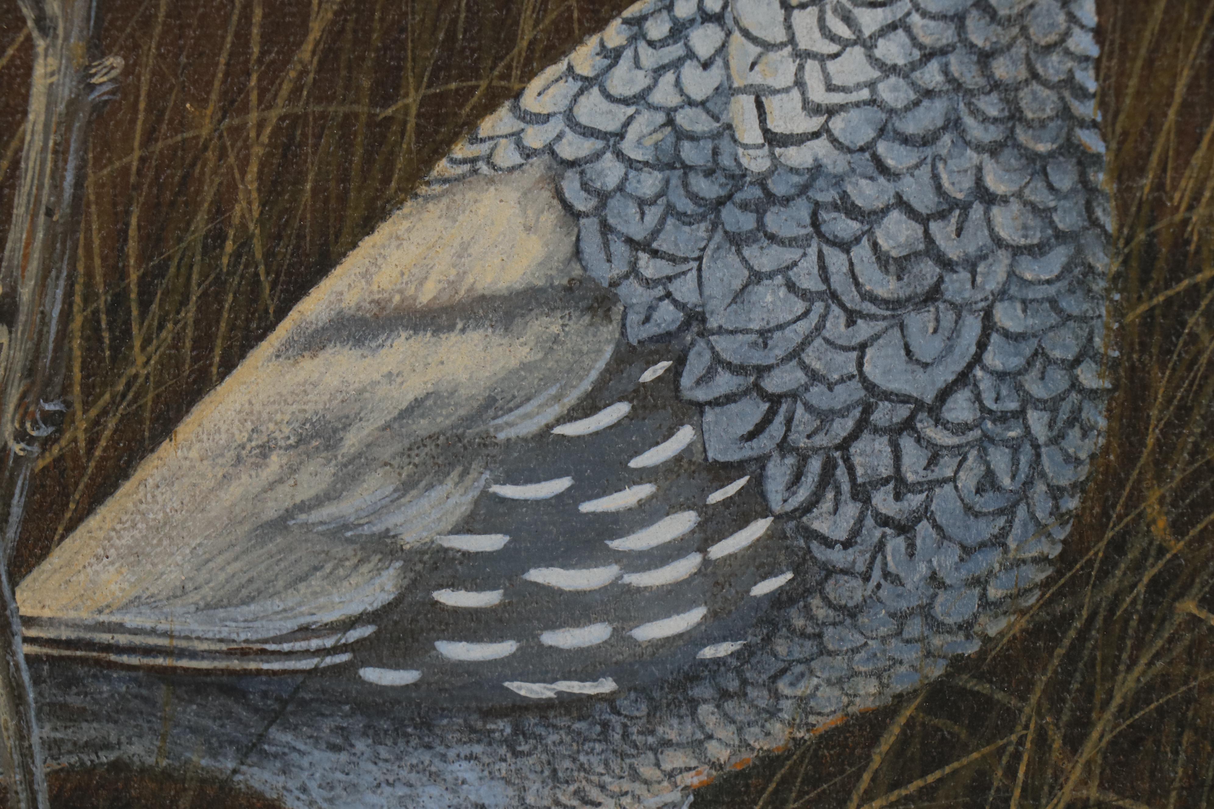 Ron Stephenson Wildlife Oil Painting, 1976