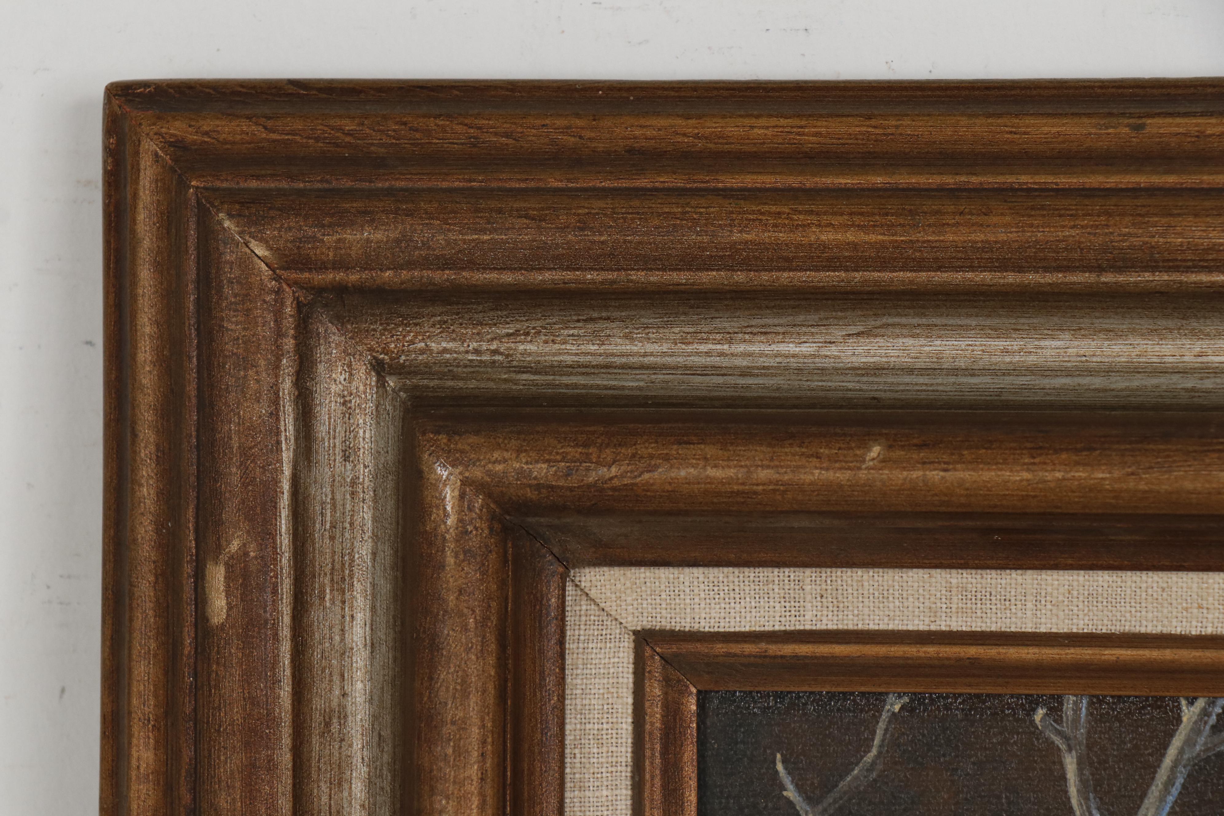 Ron Stephenson Wildlife Oil Painting, 1976