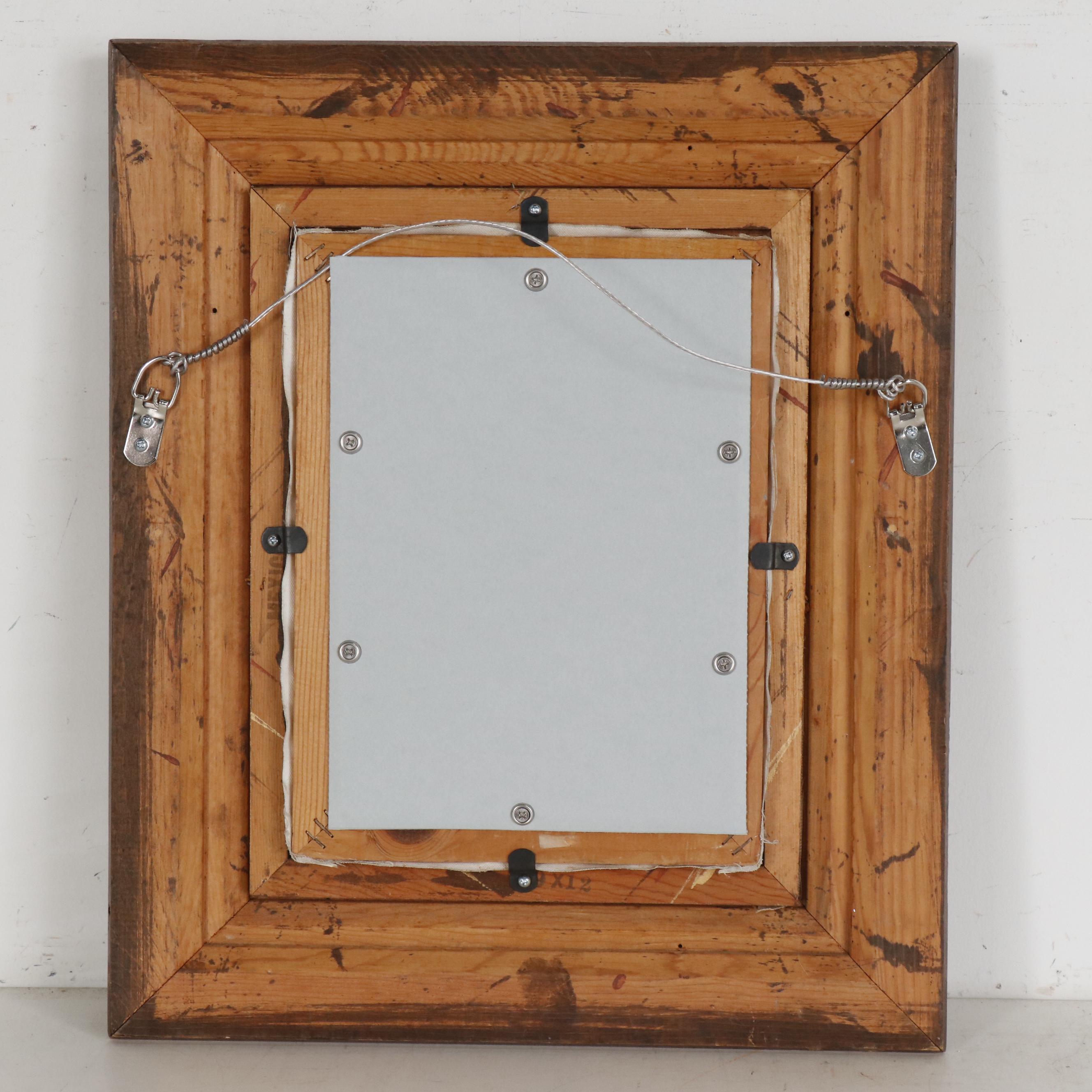 Ron Stephenson Wildlife Oil Painting, 1976