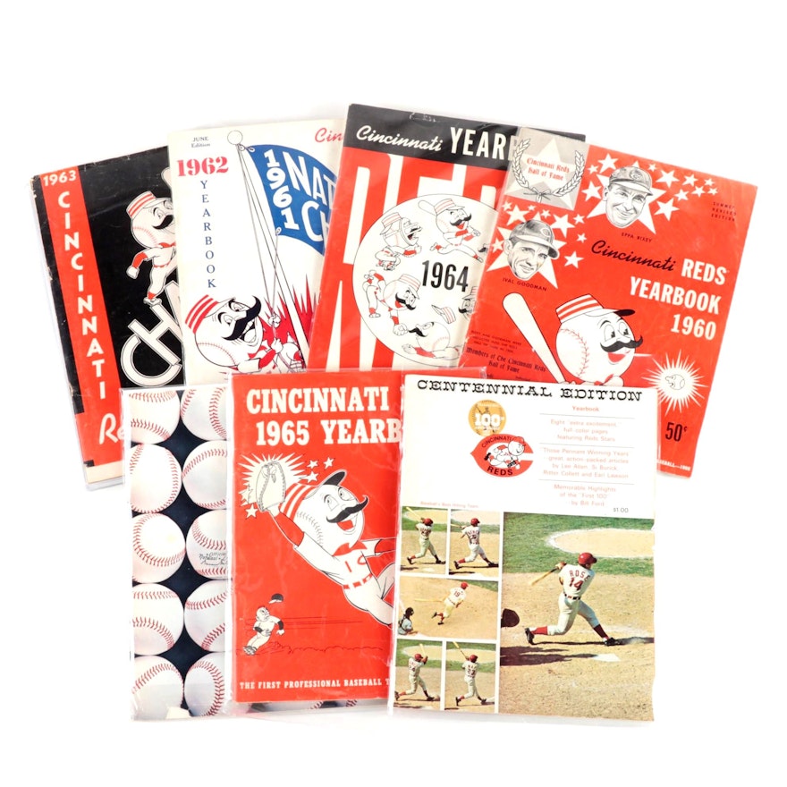 1960s Cincinnati Reds Programs