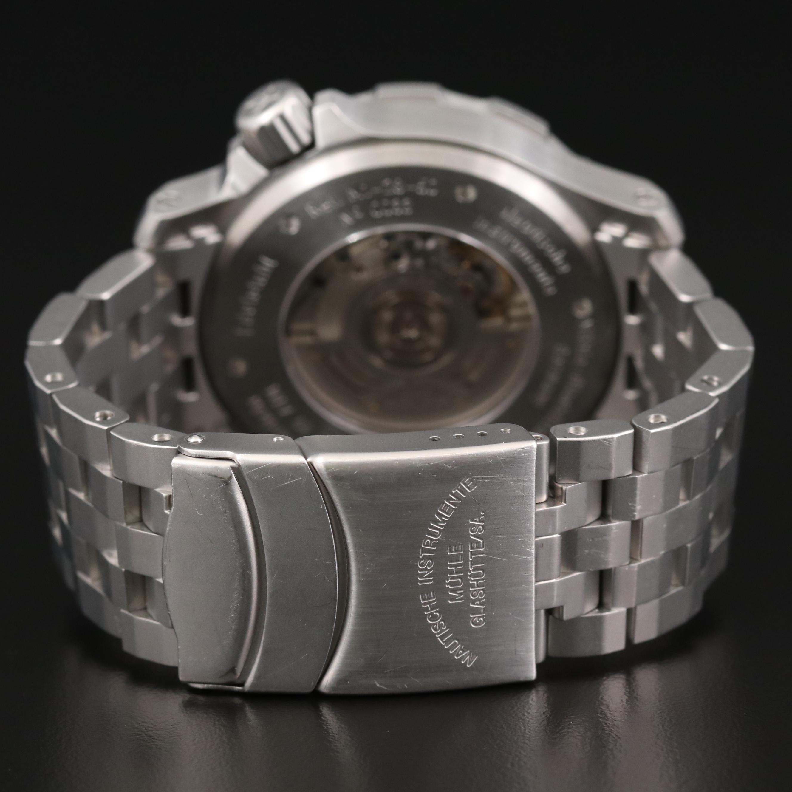 Muhle - Glashutte Marinus GMT Stainless Steel Automatic Watch