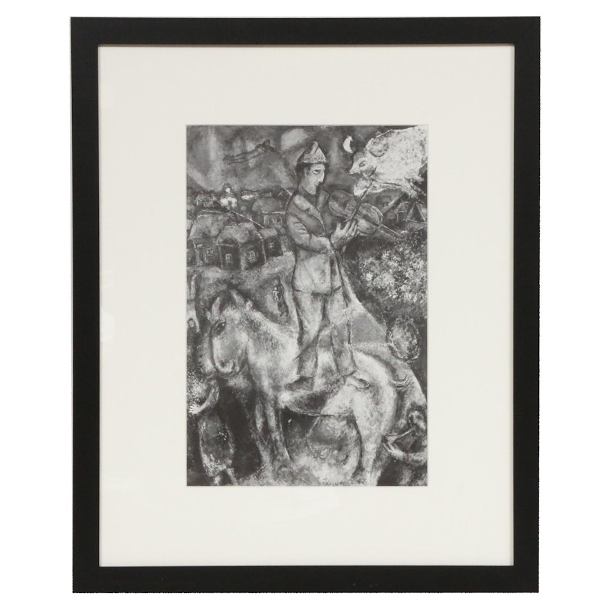 Offset Lithograph after Marc Chagall from "Derrière le Miroir," 1979