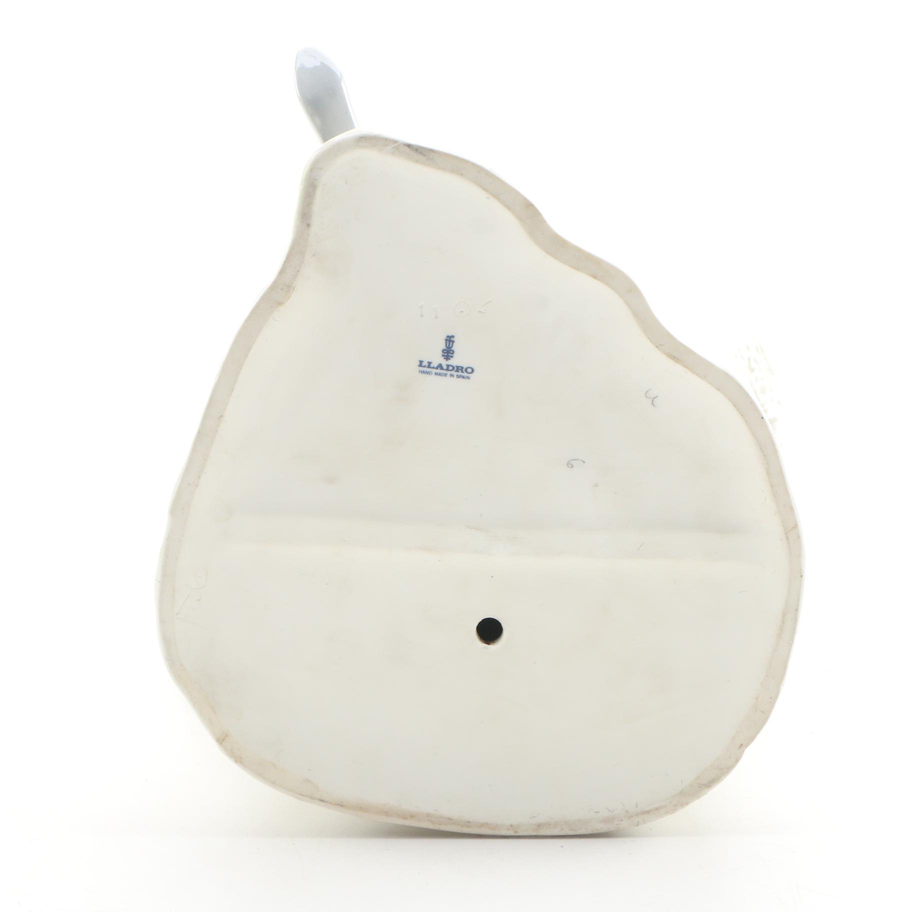 Lladró Porcelain Harlequin with Lute and Ballerina Figurine, 1971–1974