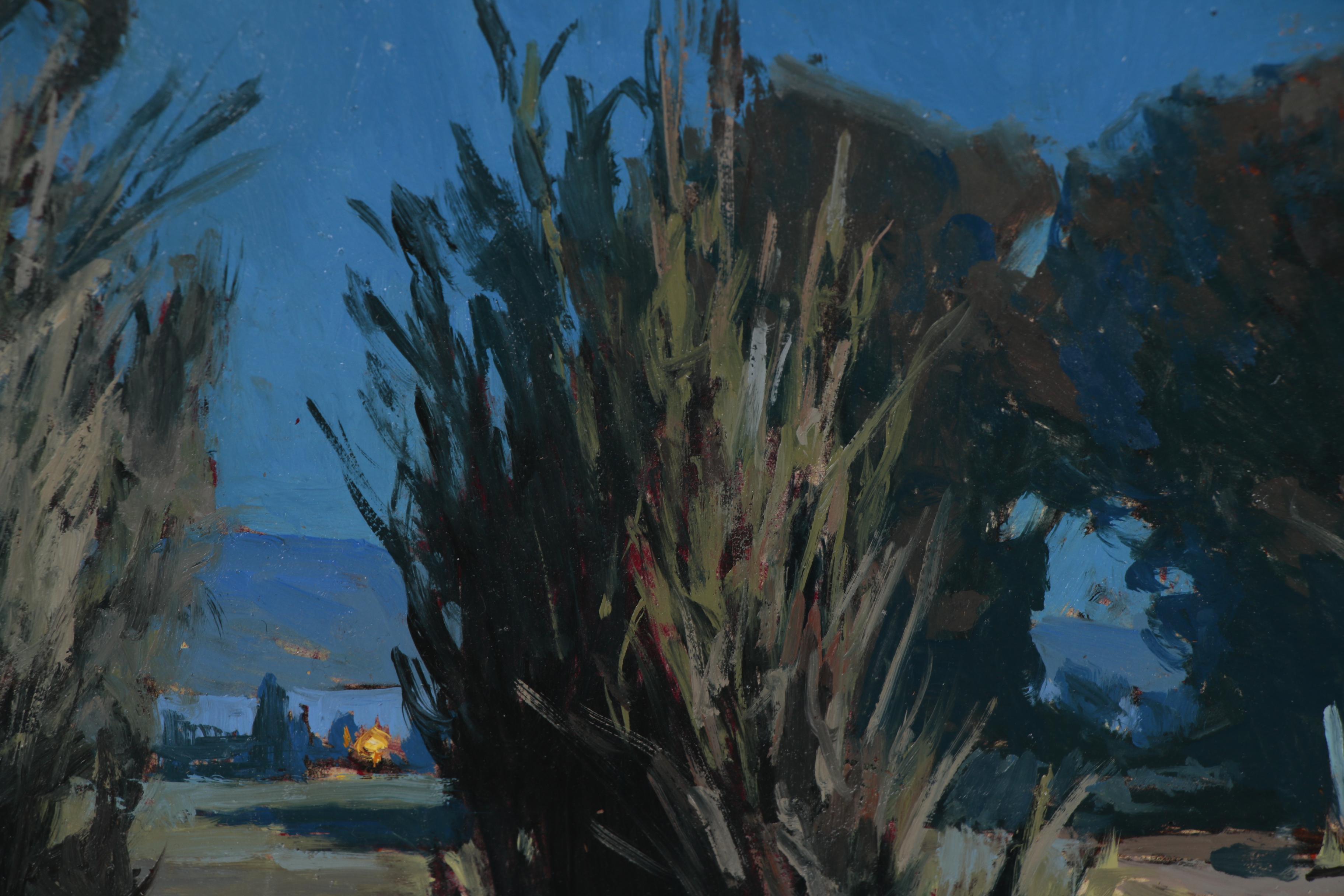 Taylor J. Lynde Oil Painting "On a Country Road", 2019