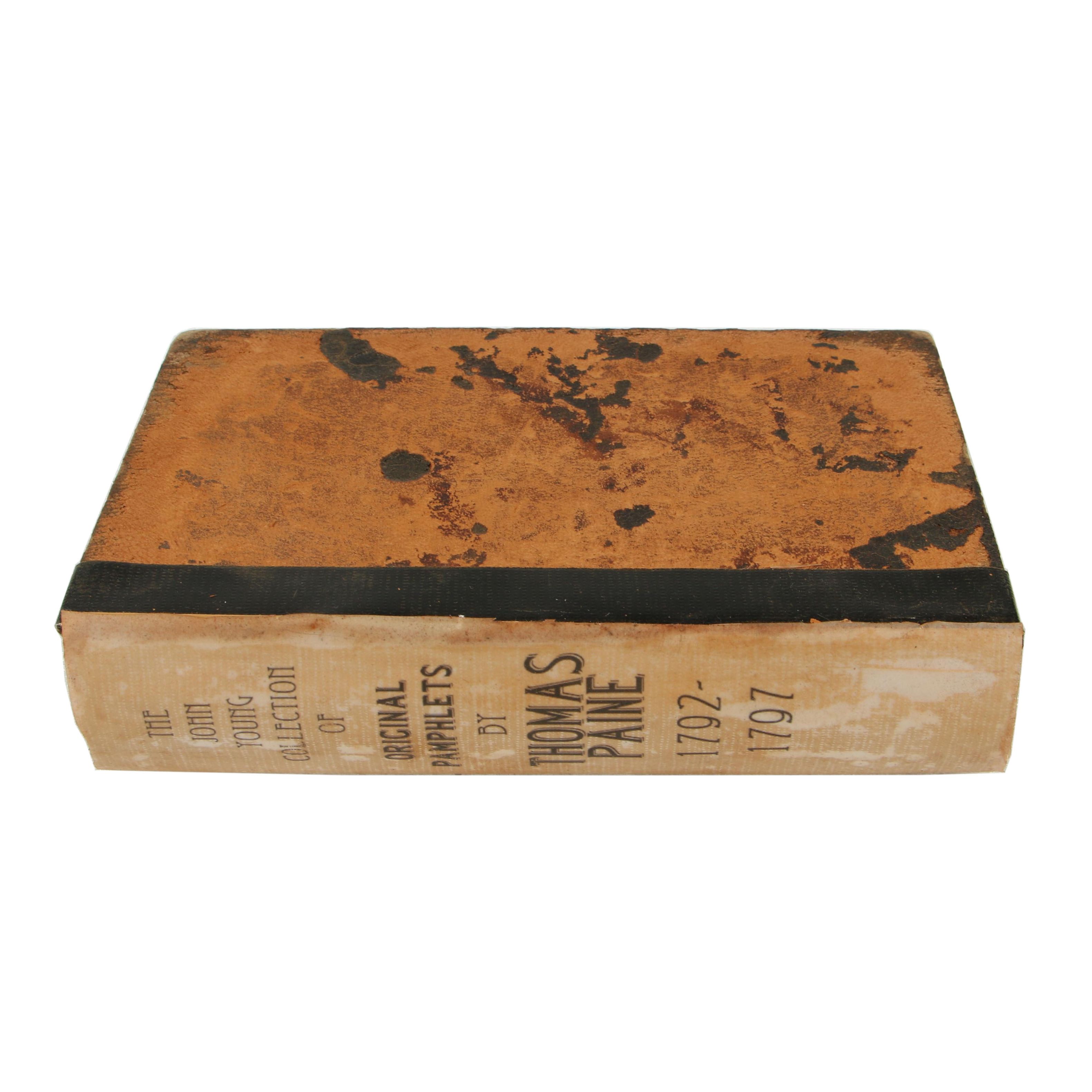 Late 18th Century Bound Collection of Thomas Paine's Original Pamphlets