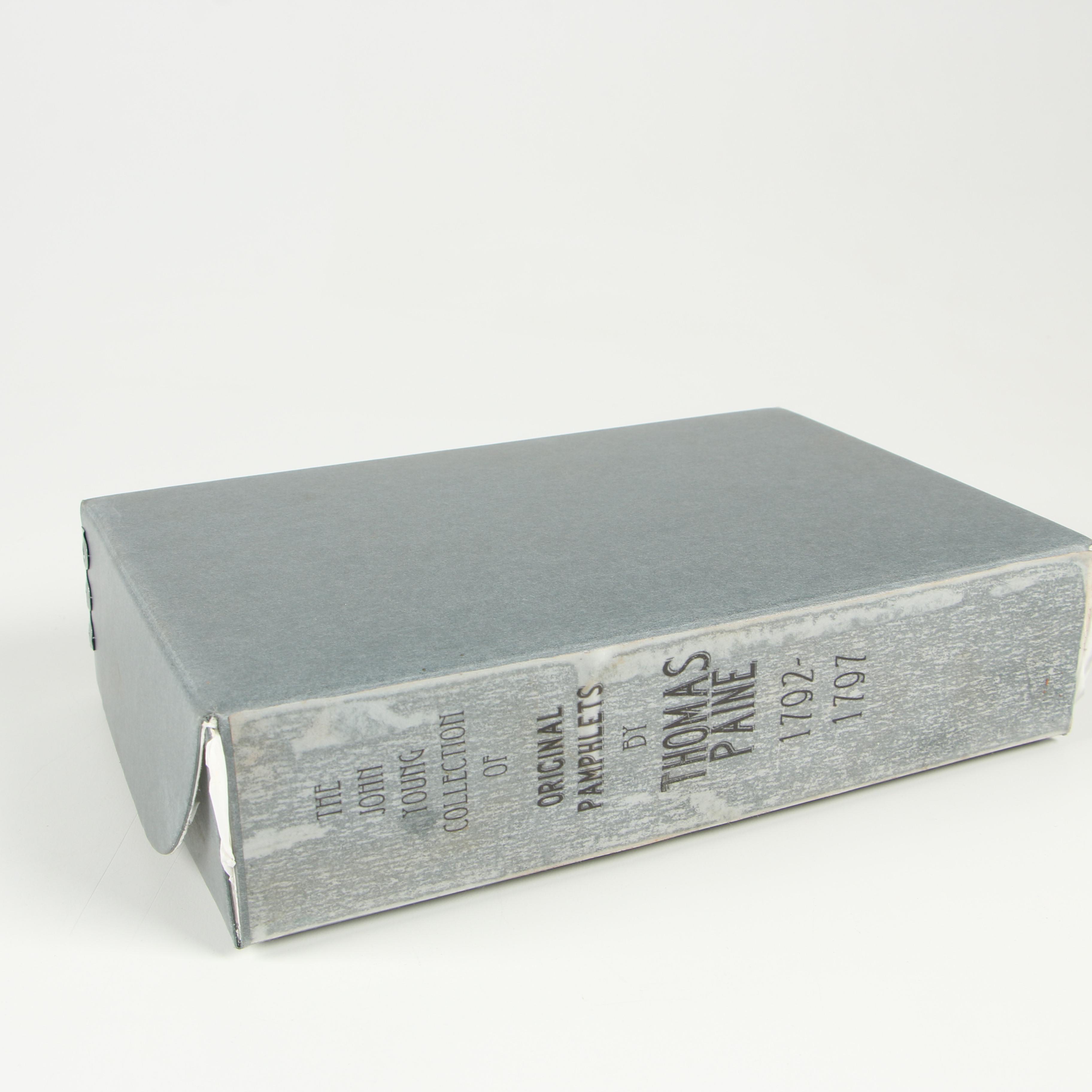 Late 18th Century Bound Collection of Thomas Paine's Original Pamphlets