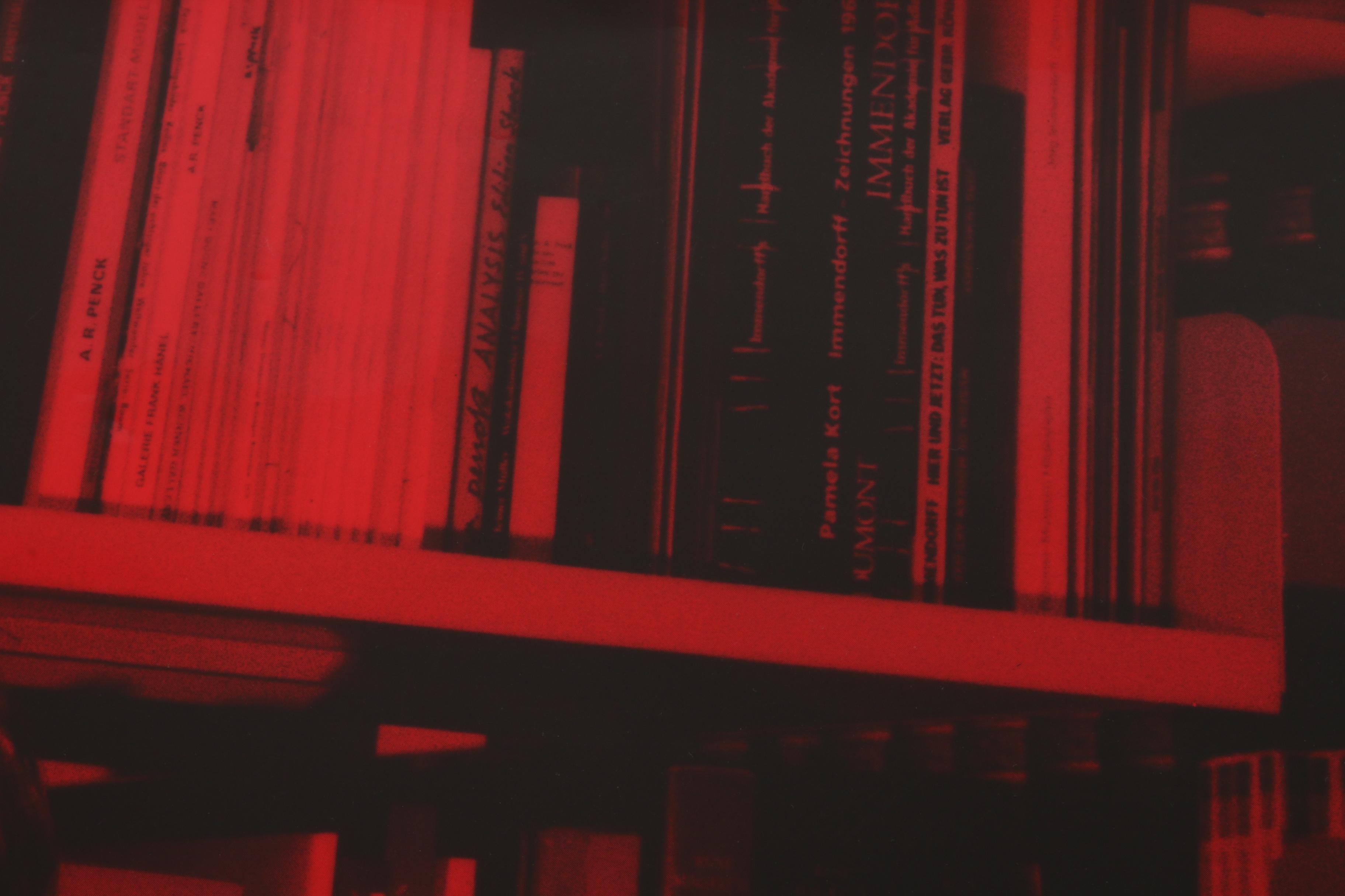 Rosemarie Trockel Serigraph "Bibliothek Babylon," 1997