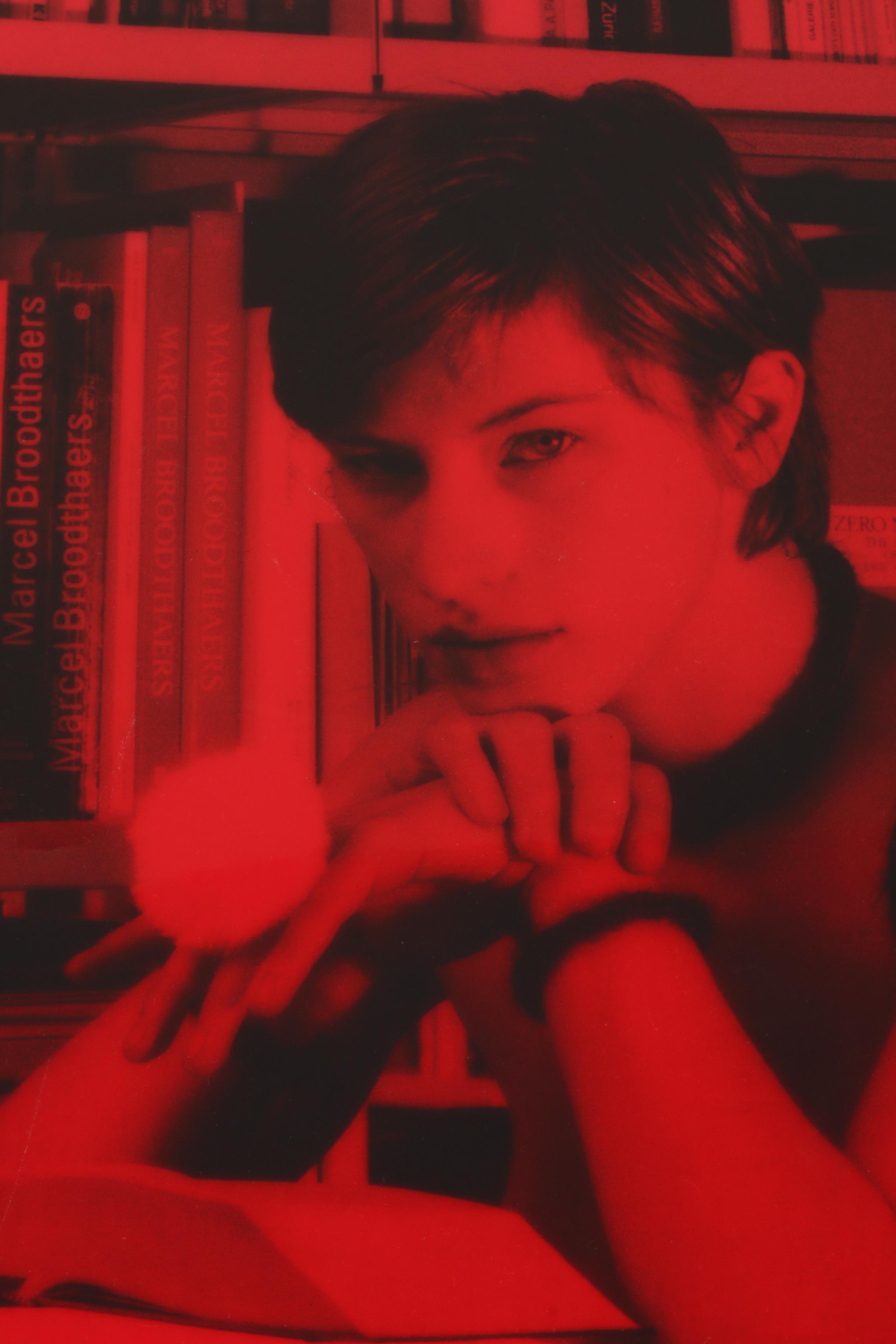 Rosemarie Trockel Serigraph "Bibliothek Babylon," 1997