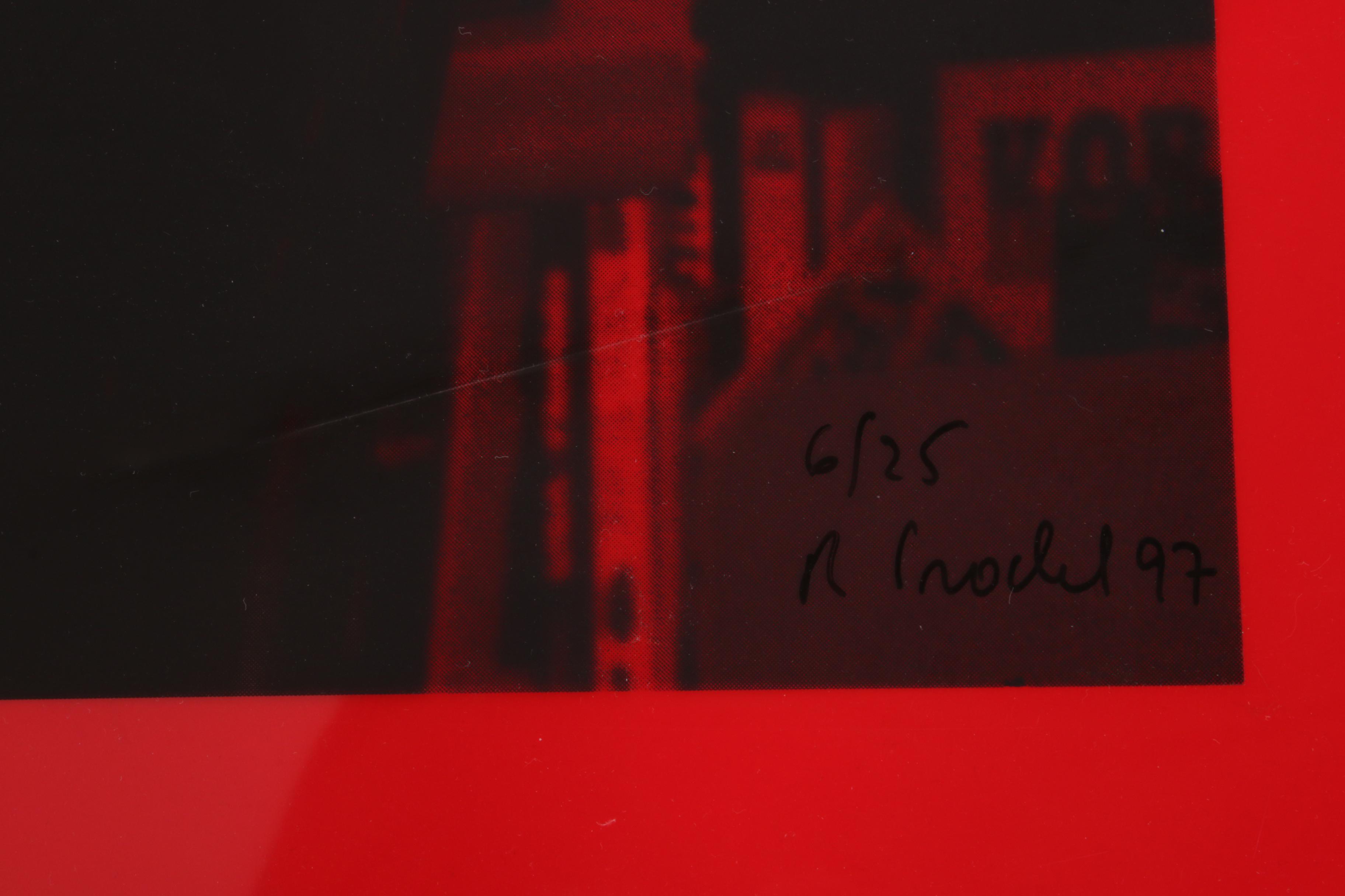 Rosemarie Trockel Serigraph "Bibliothek Babylon," 1997