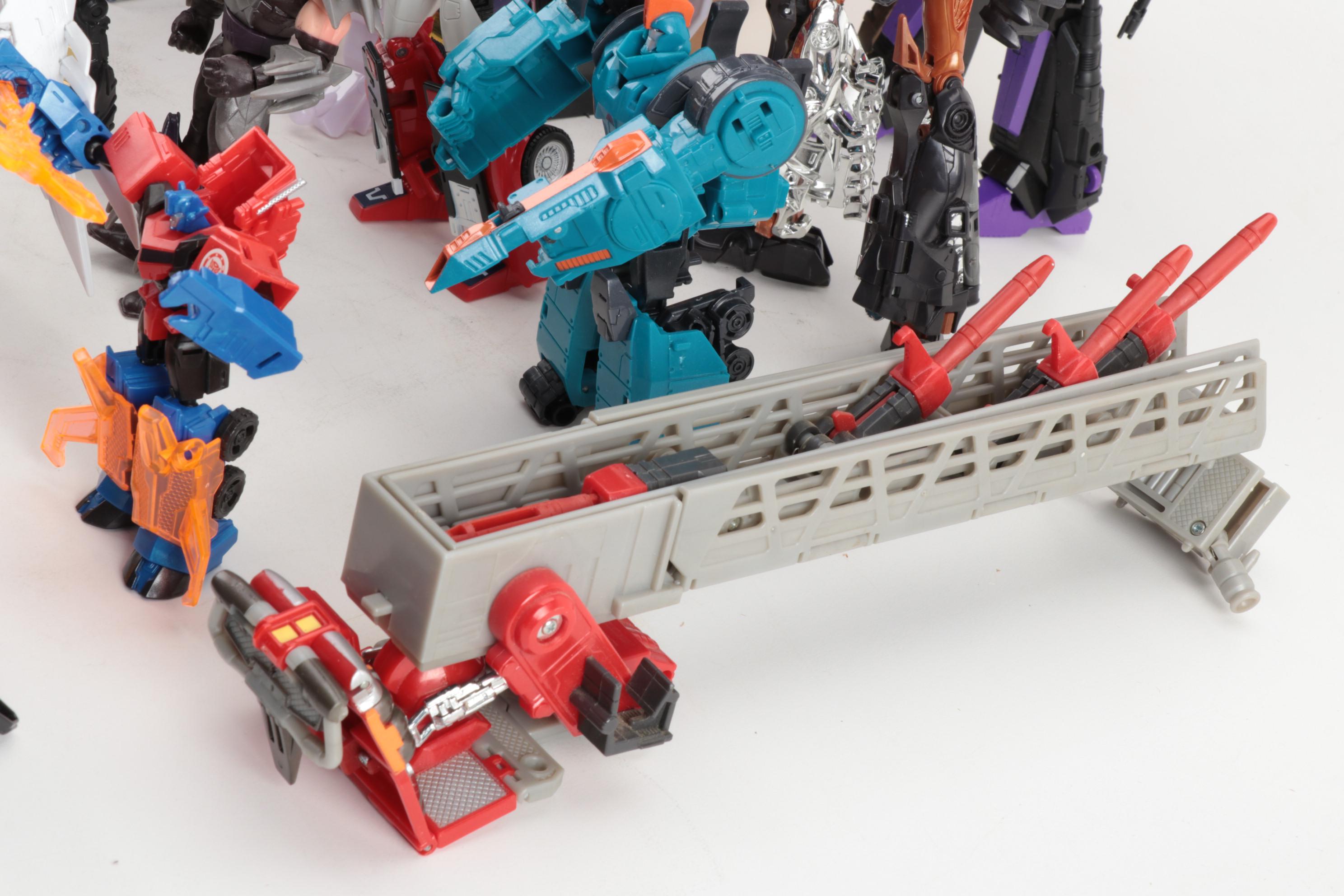 Hasbro Transformers Loose Action Figures with Manufacturer's Booklets and More