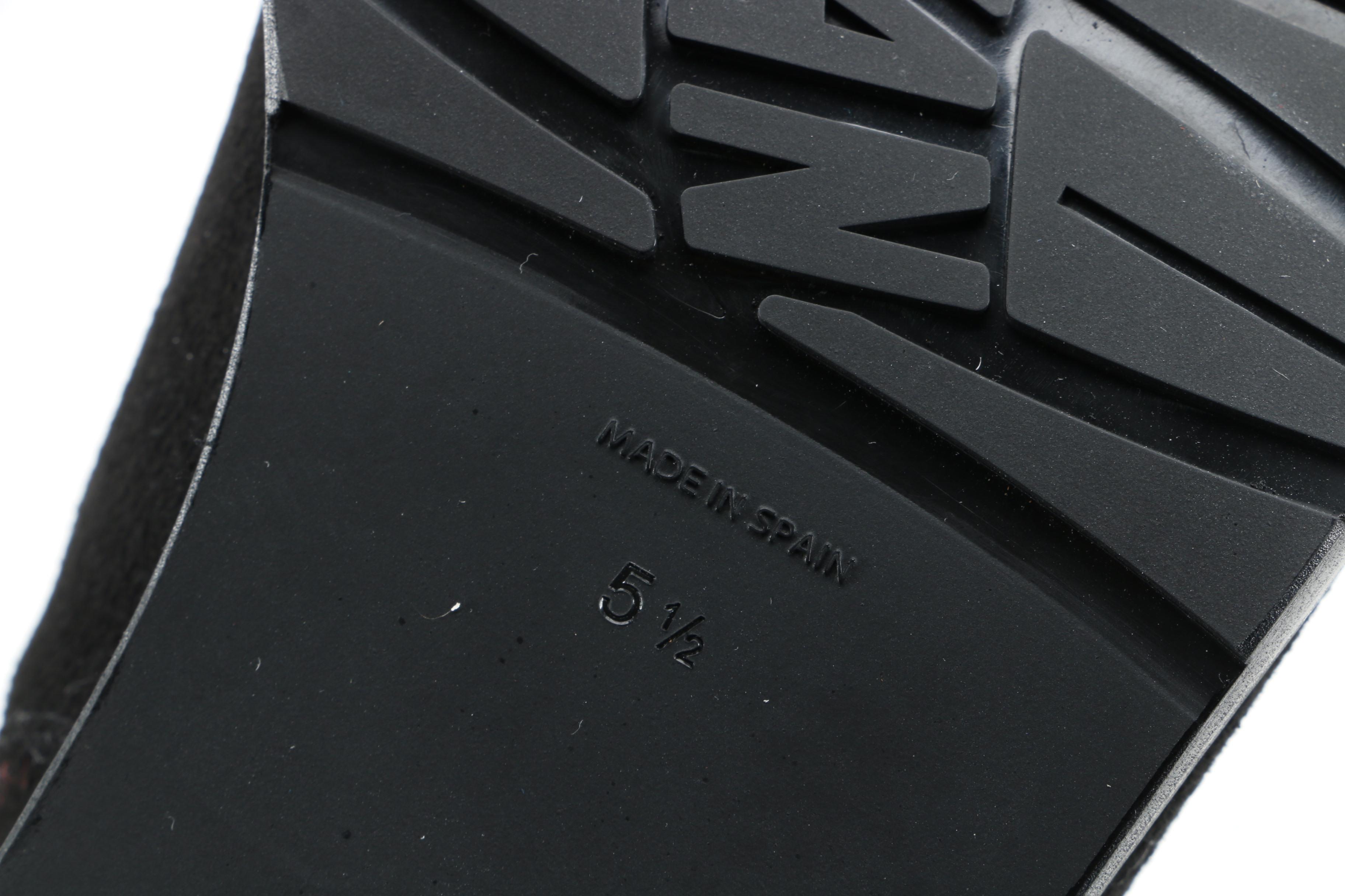 Stuart Weitzman Reserve Black Suede Knee Boots with Box Signed by Susan Lucci