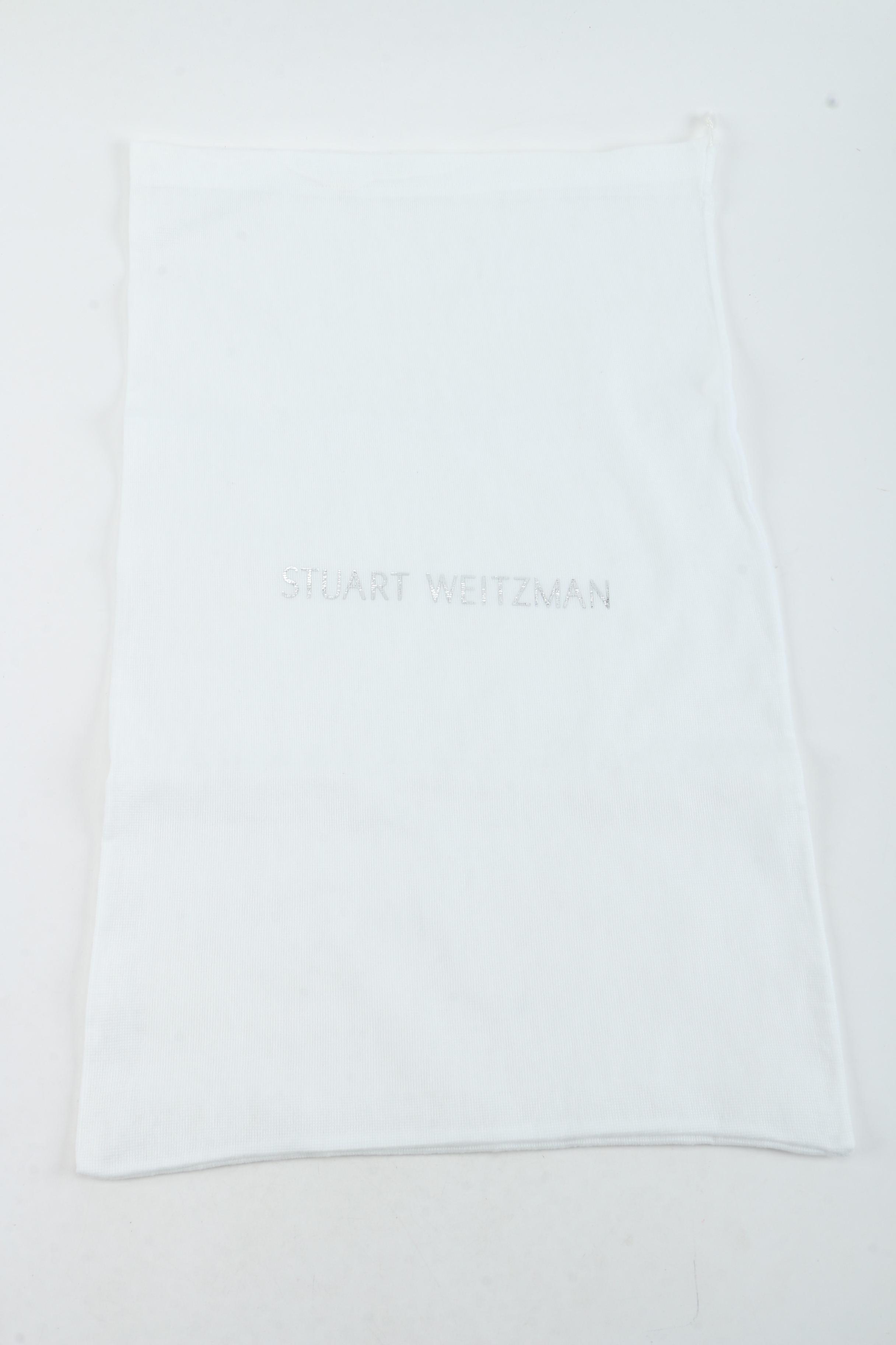 Stuart Weitzman Reserve Black Suede Knee Boots with Box Signed by Susan Lucci