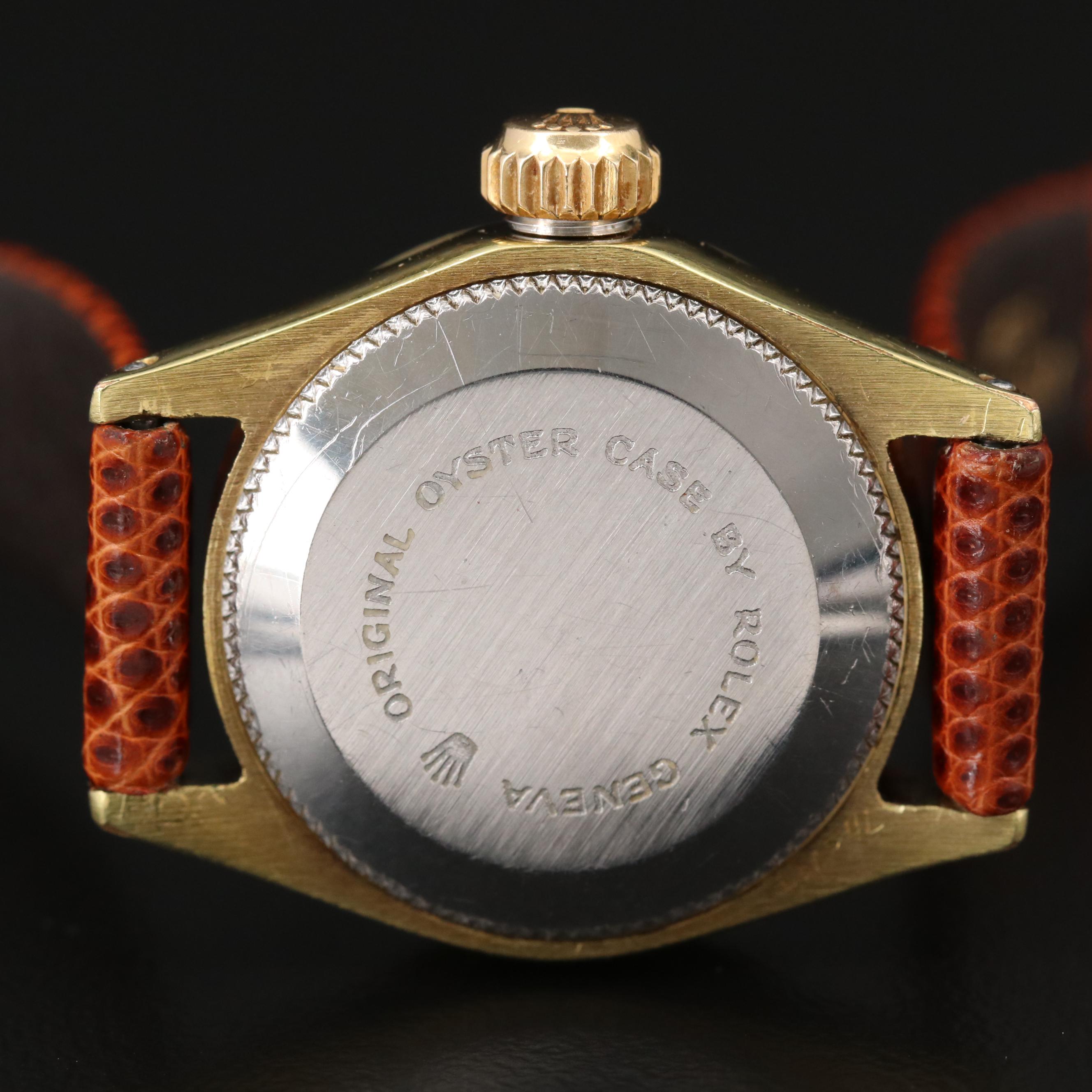 Tudor Oyster Princess Gold Tone Stainless Steel Watch