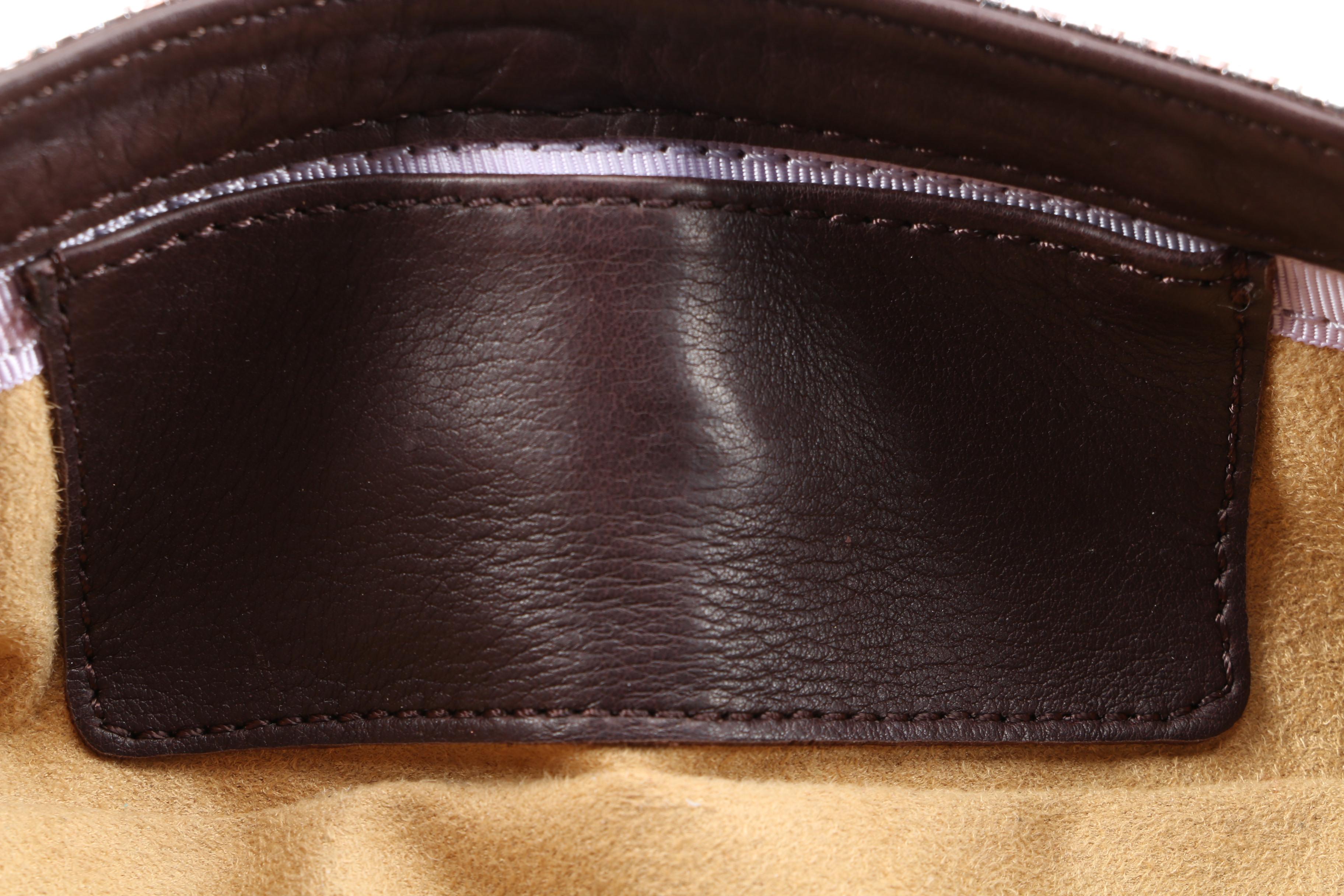 Jimmy Choo Metallic Snakeskin Baguette with Dust Bag Signed by Susan Lucci