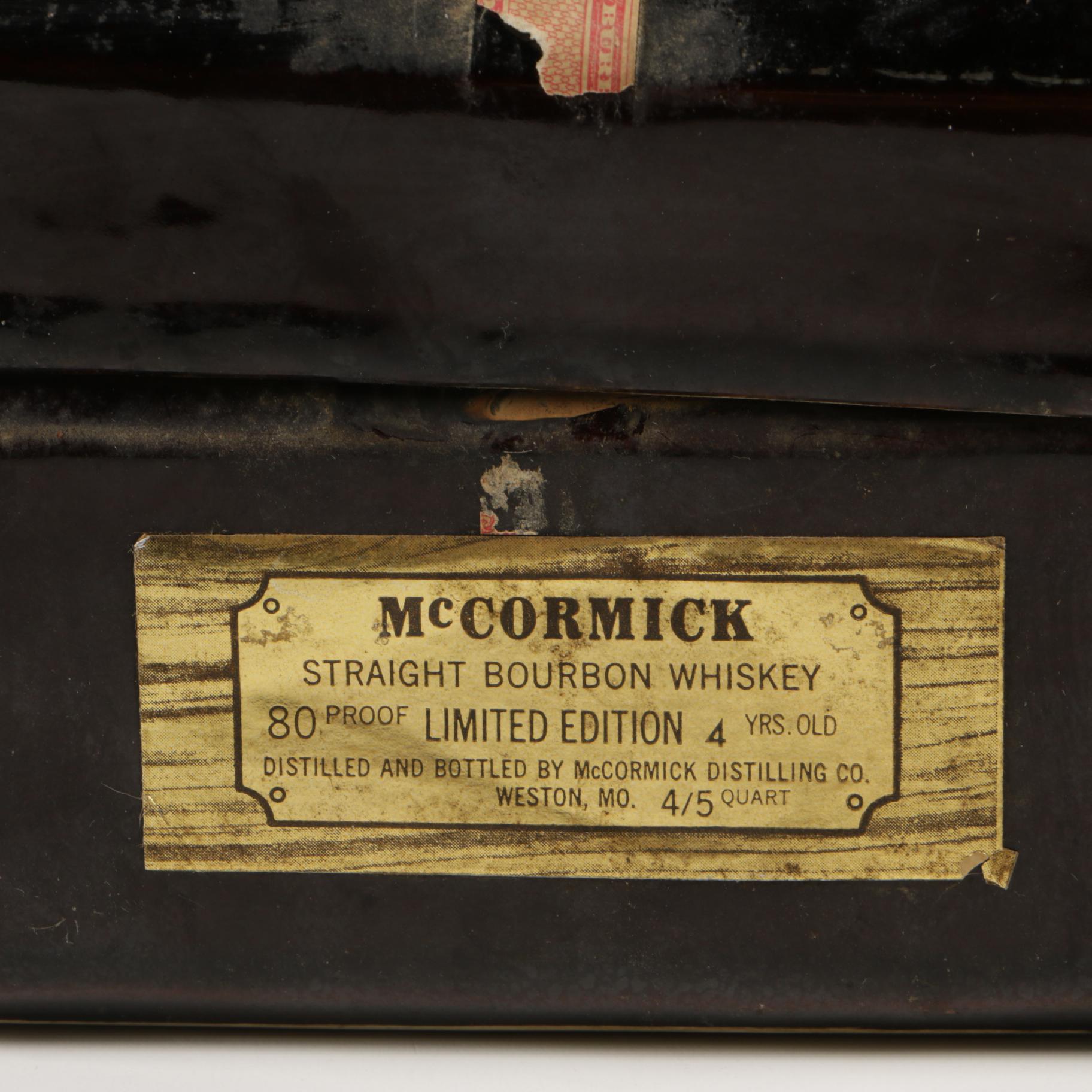 McCormick Distilling Company Elvis Presley Bust Decanter, 1970s