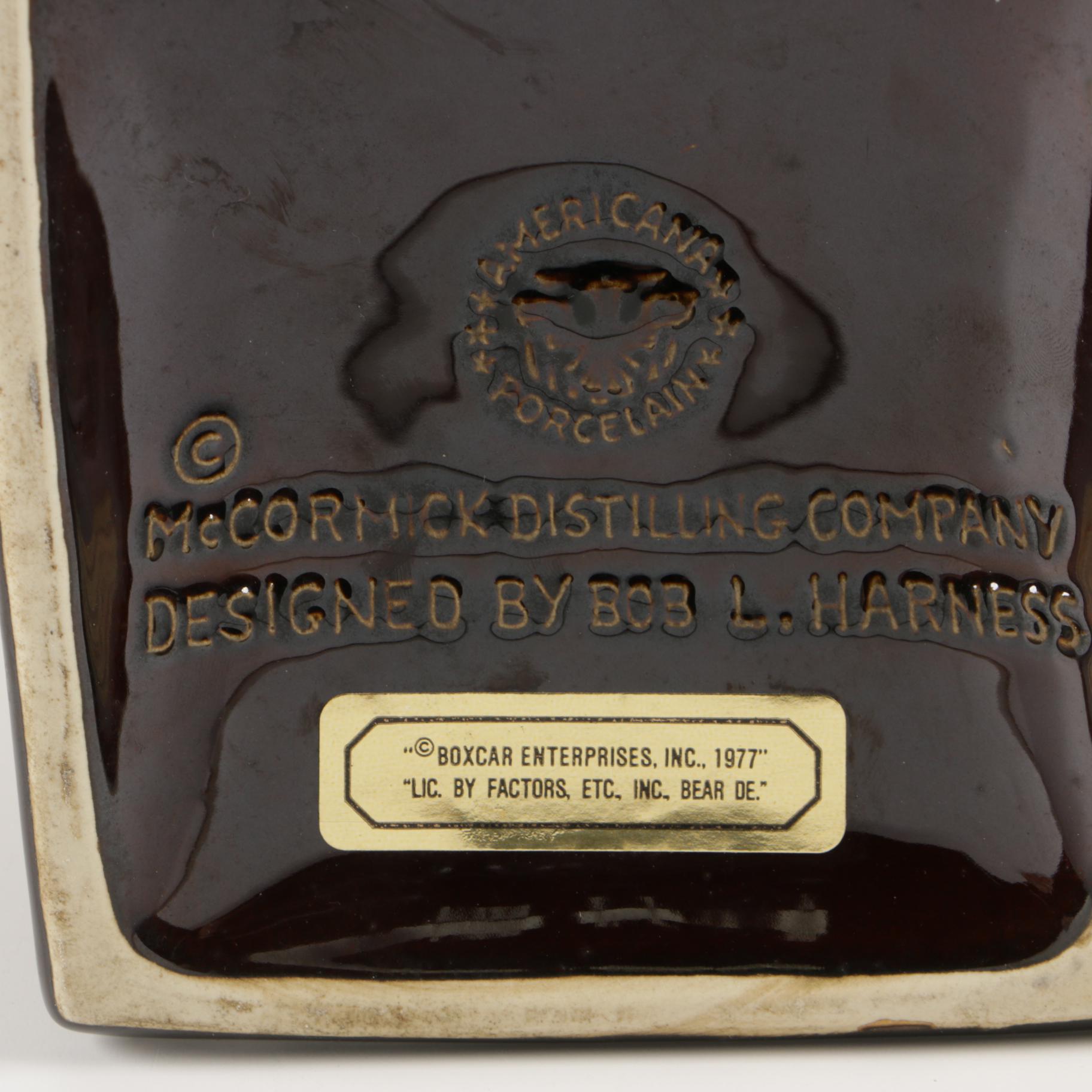 McCormick Distilling Company Elvis Presley Bust Decanter, 1970s