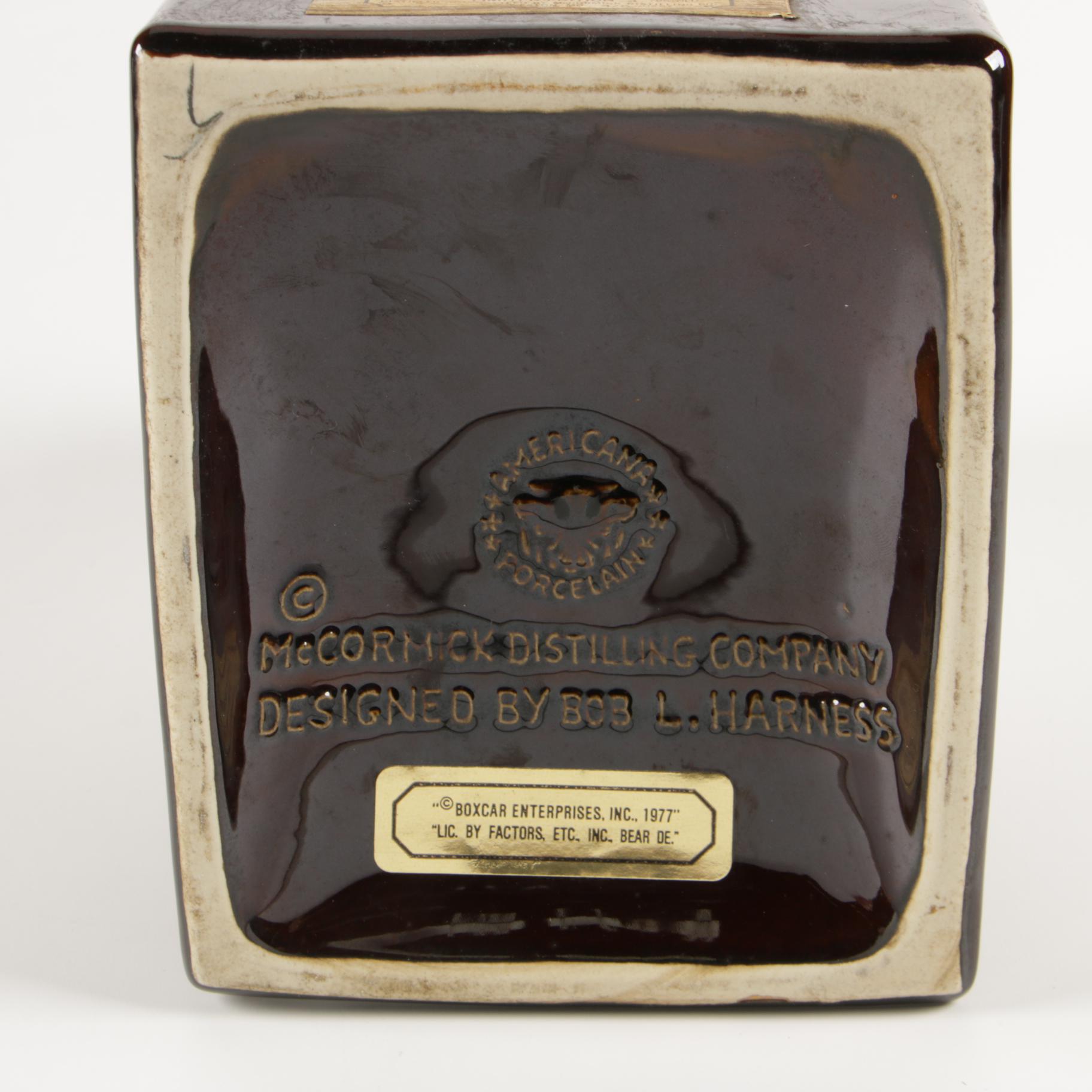 McCormick Distilling Company Elvis Presley Bust Decanter, 1970s