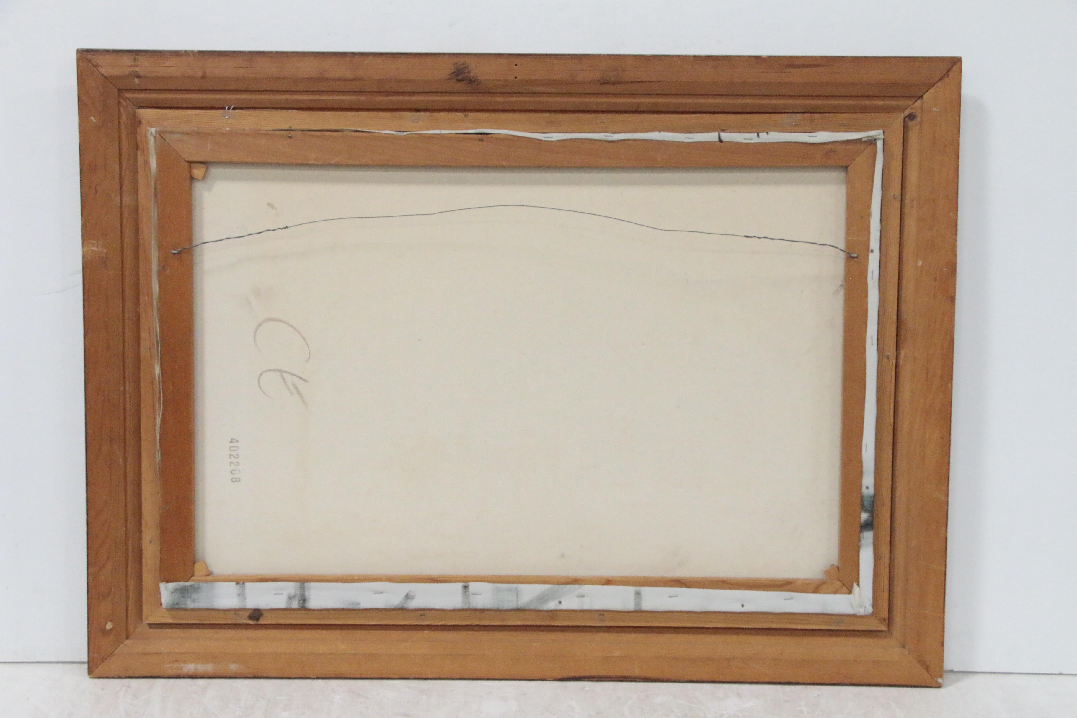 Lawrence Monier Street Scene Oil Painting