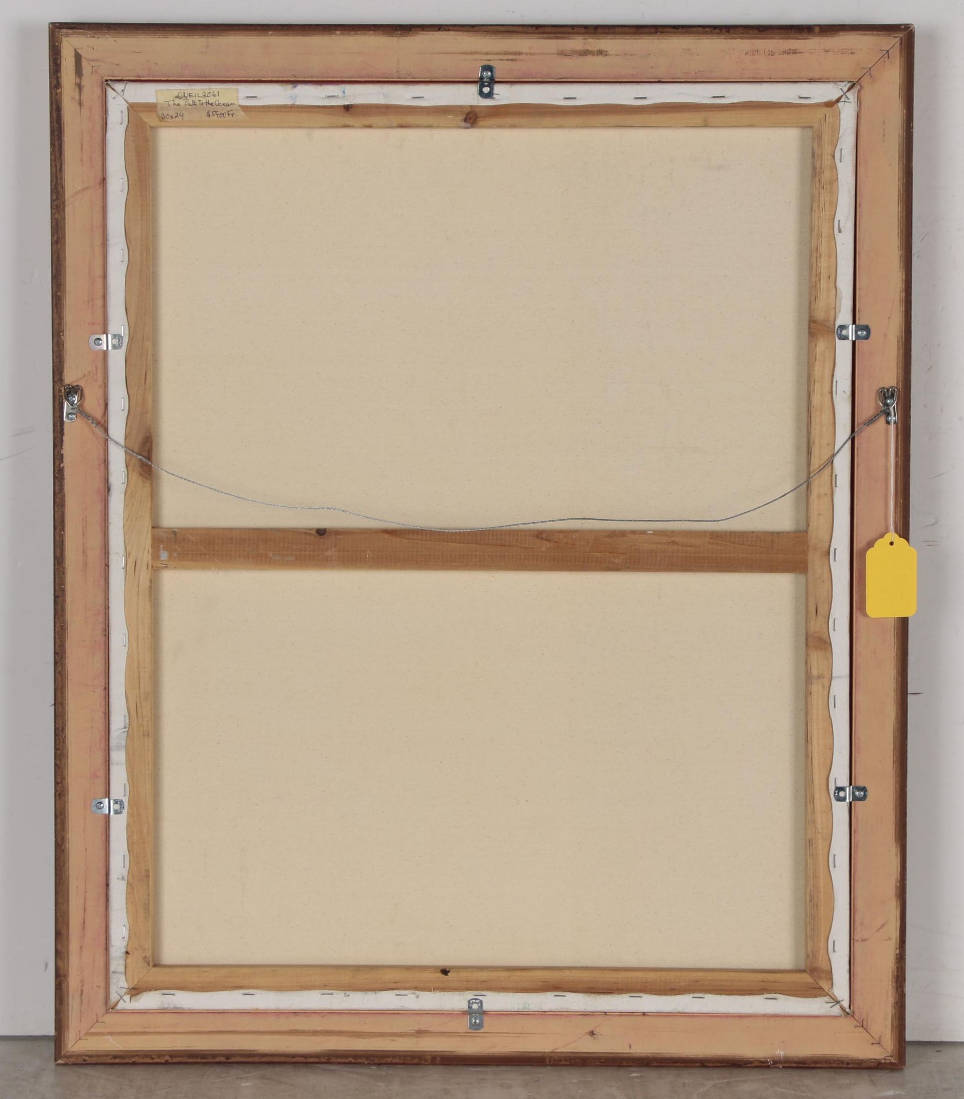 Hugh O'Neill Landscape Oil Painting "The Path to the Ocean"