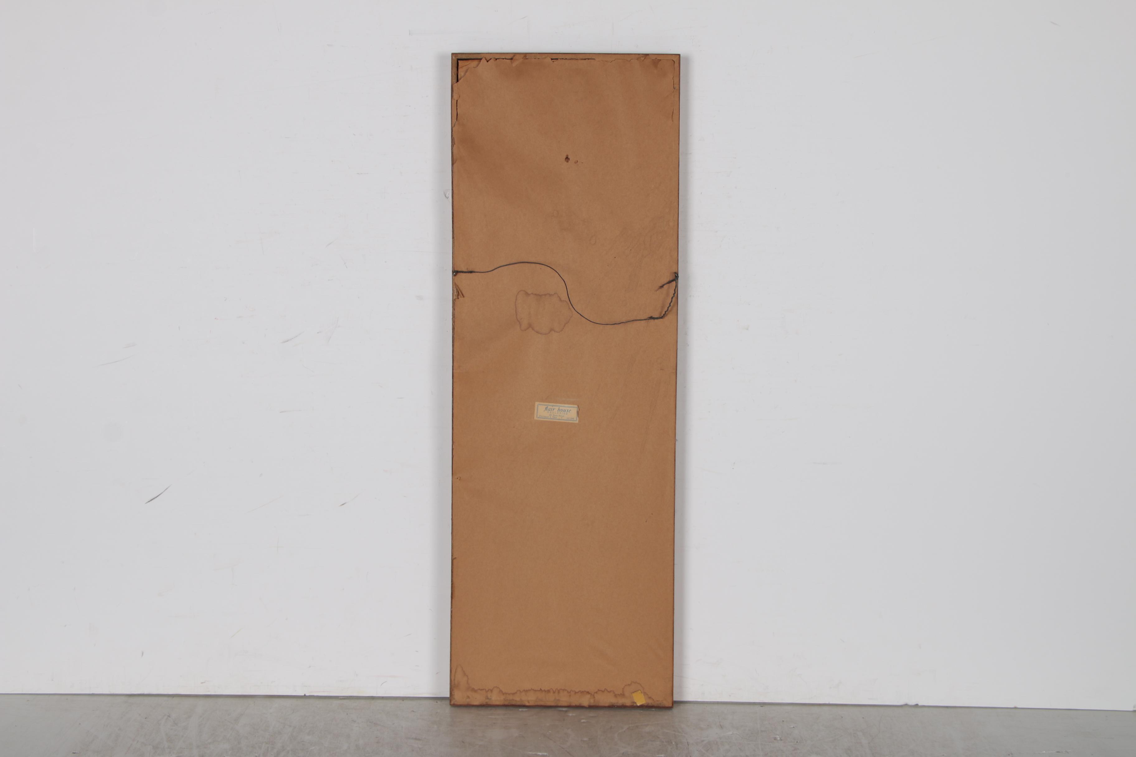 Evelyn Marx Woodcut "Phebe", 1961